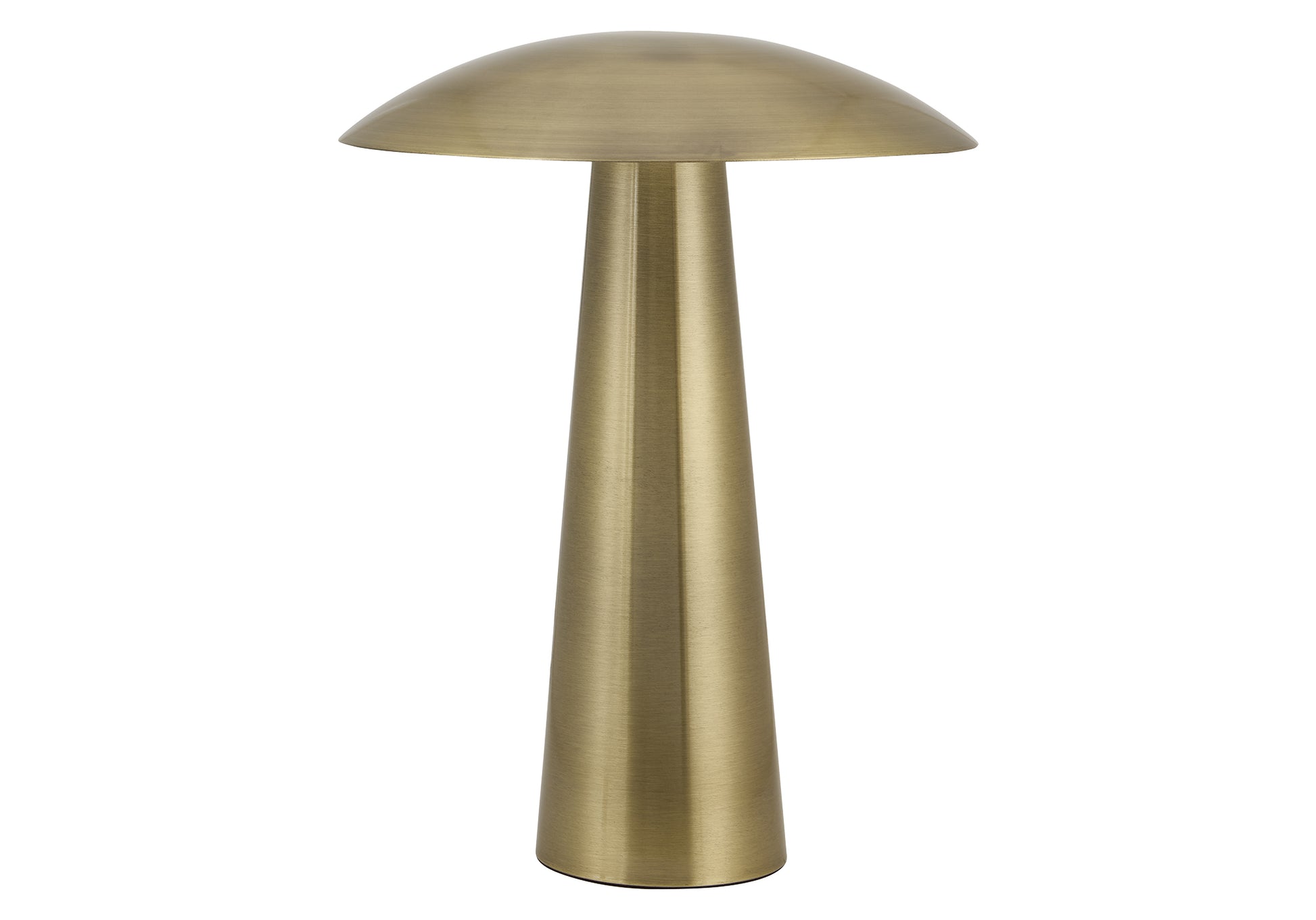 Contemporary Metal LED Table Lamp - 15"H Dome Shade-Table lamp-DECOROLALA