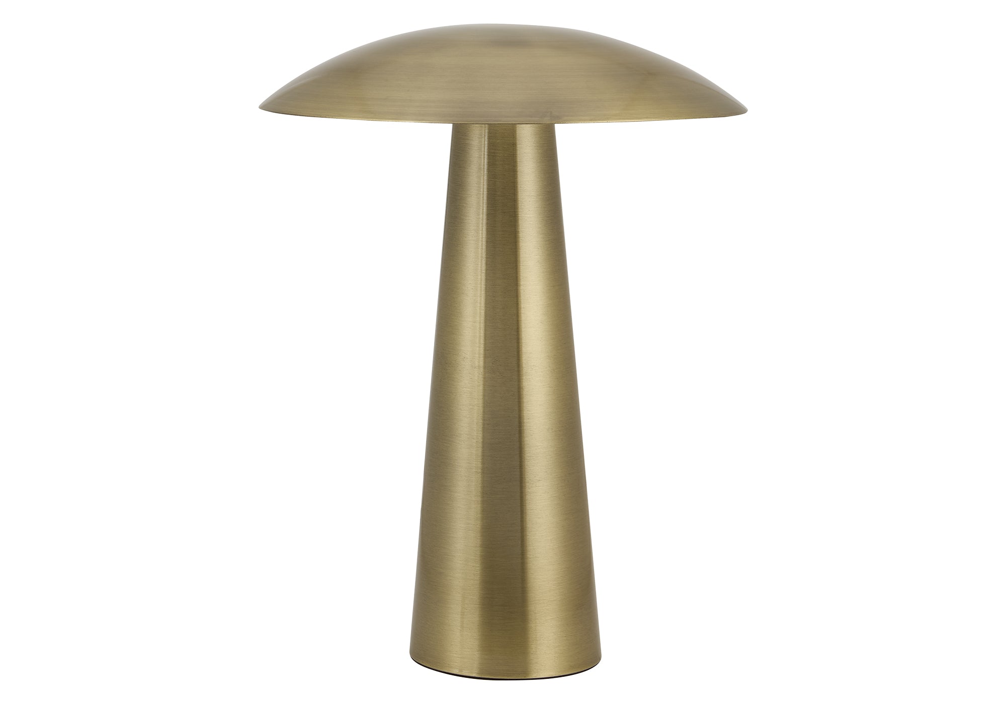 Contemporary Metal LED Table Lamp - 15"H Dome Shade-Table lamp-DECOROLALA