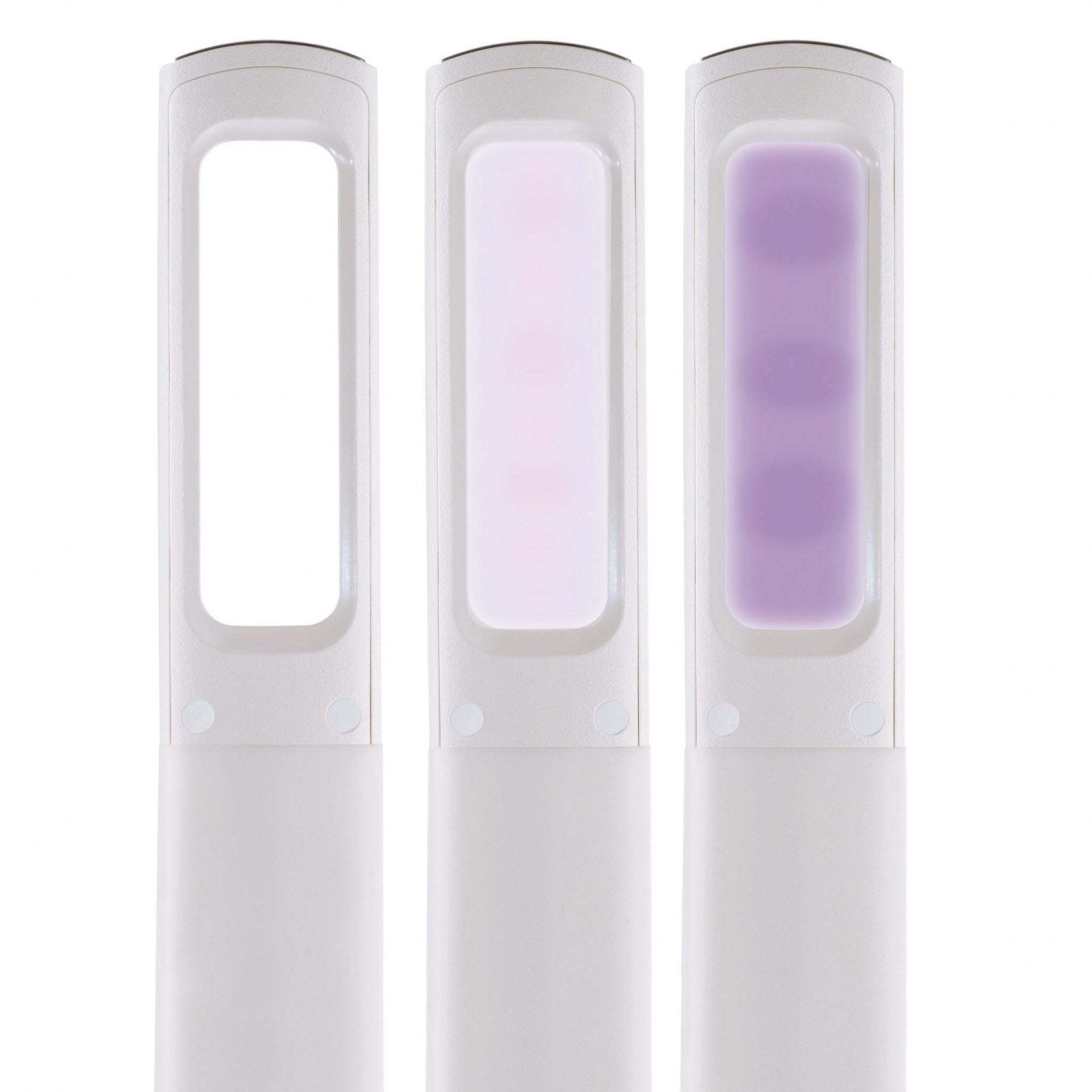 Contemporary White Sanitizing LED Desk Lamp-Table Lamps-DECOROLALA