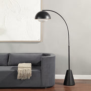 Cooke Matte Black Floor Lamp 65-75"-Floor Lamp-DECOROLALA