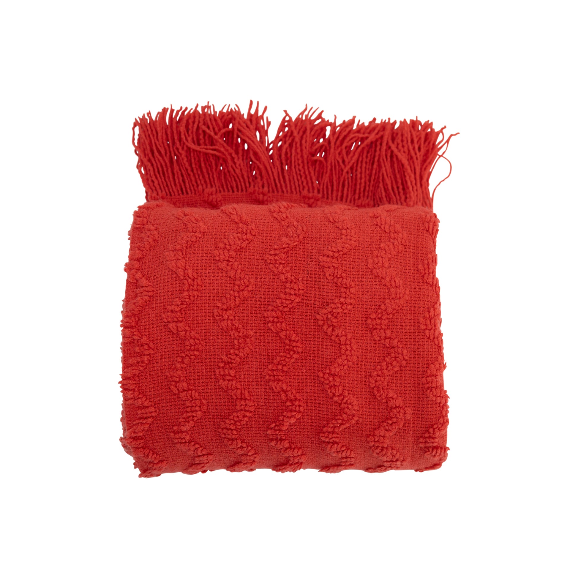 Coral Knit Acrylic Throw Blanket 50"x60"-Throw Blankets-DECOROLALA