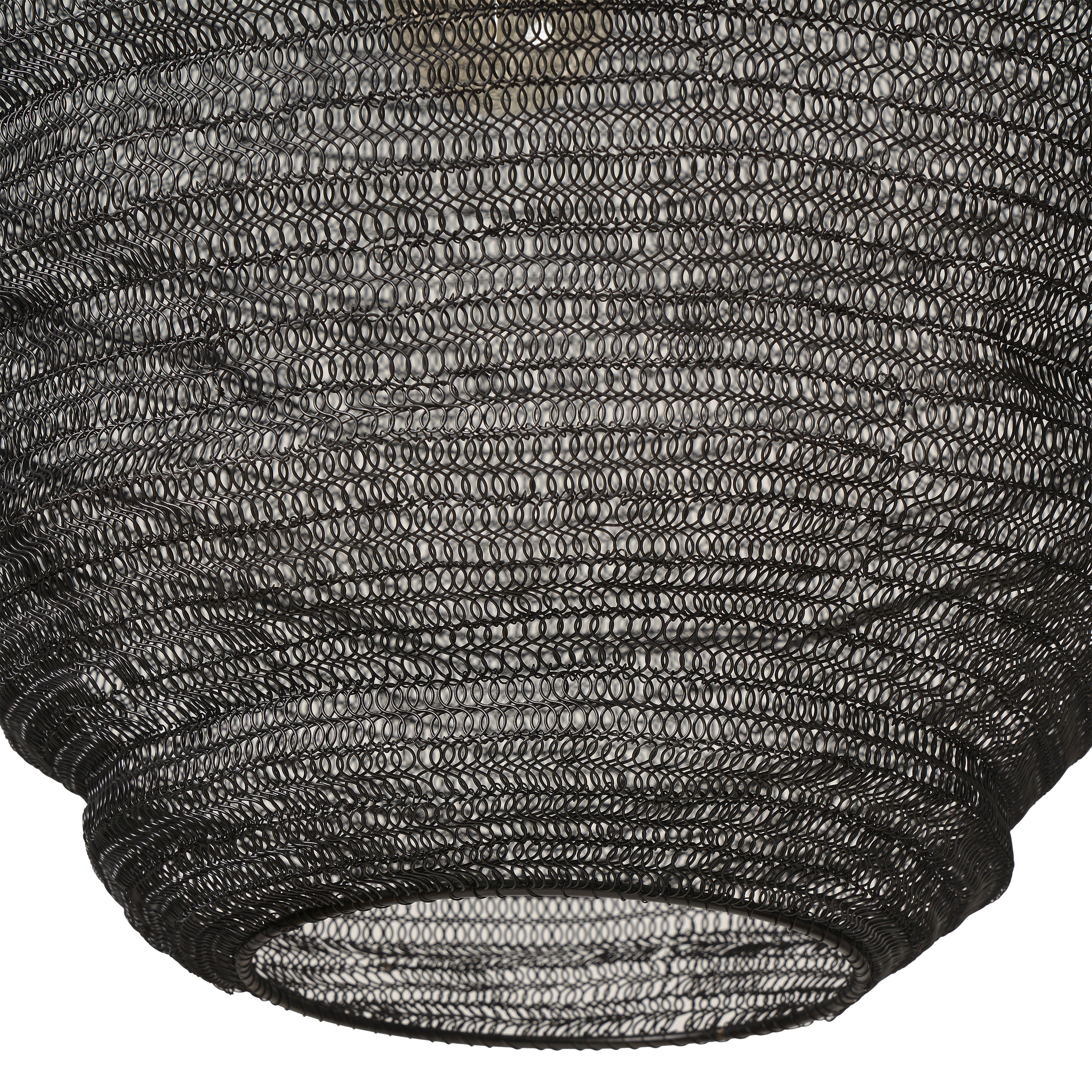 Corfu 148.5" Height Ceiling Fixture, Black-Ceiling Fixture-DECOROLALA