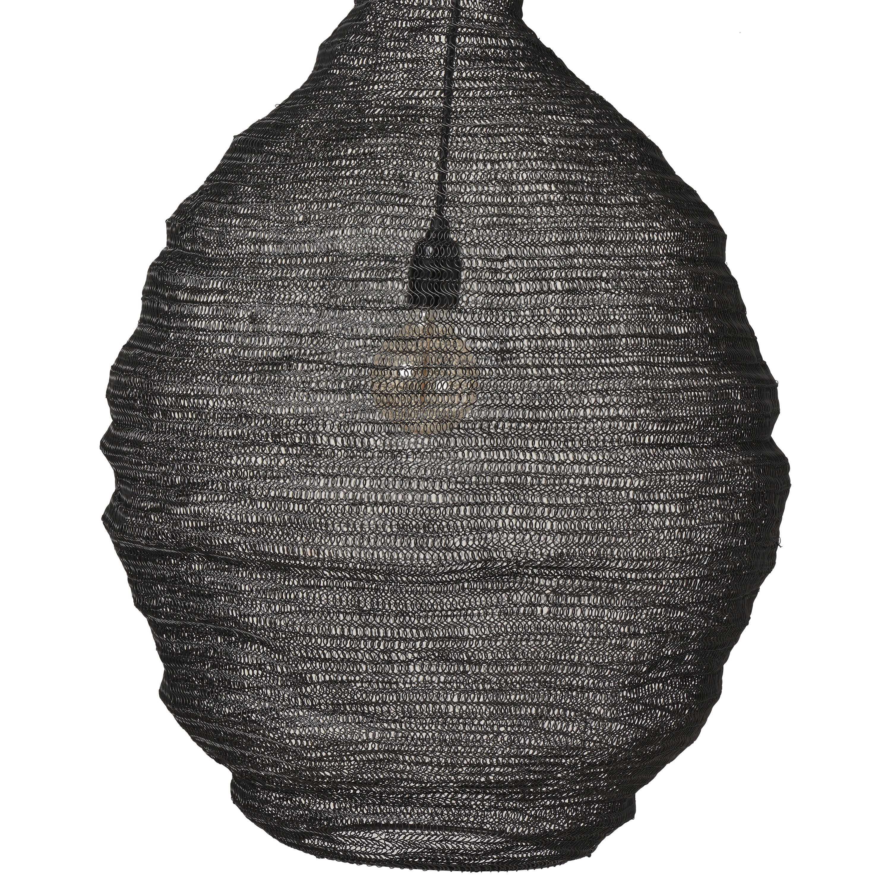 Corfu 148.5" Height Ceiling Fixture, Black-Ceiling Fixture-DECOROLALA