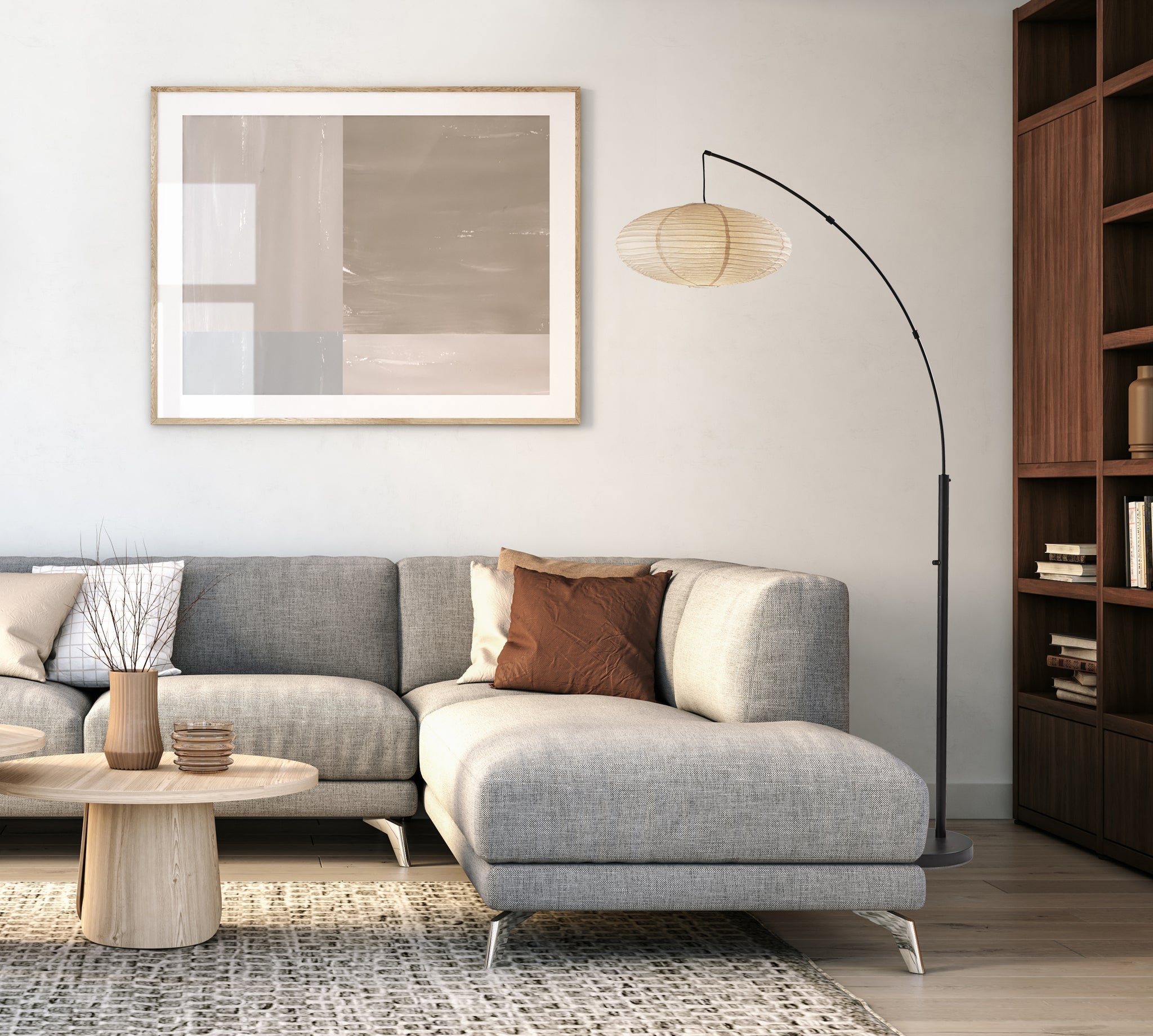 Corinne Arc Lamp-Lighting-DECOROLALA