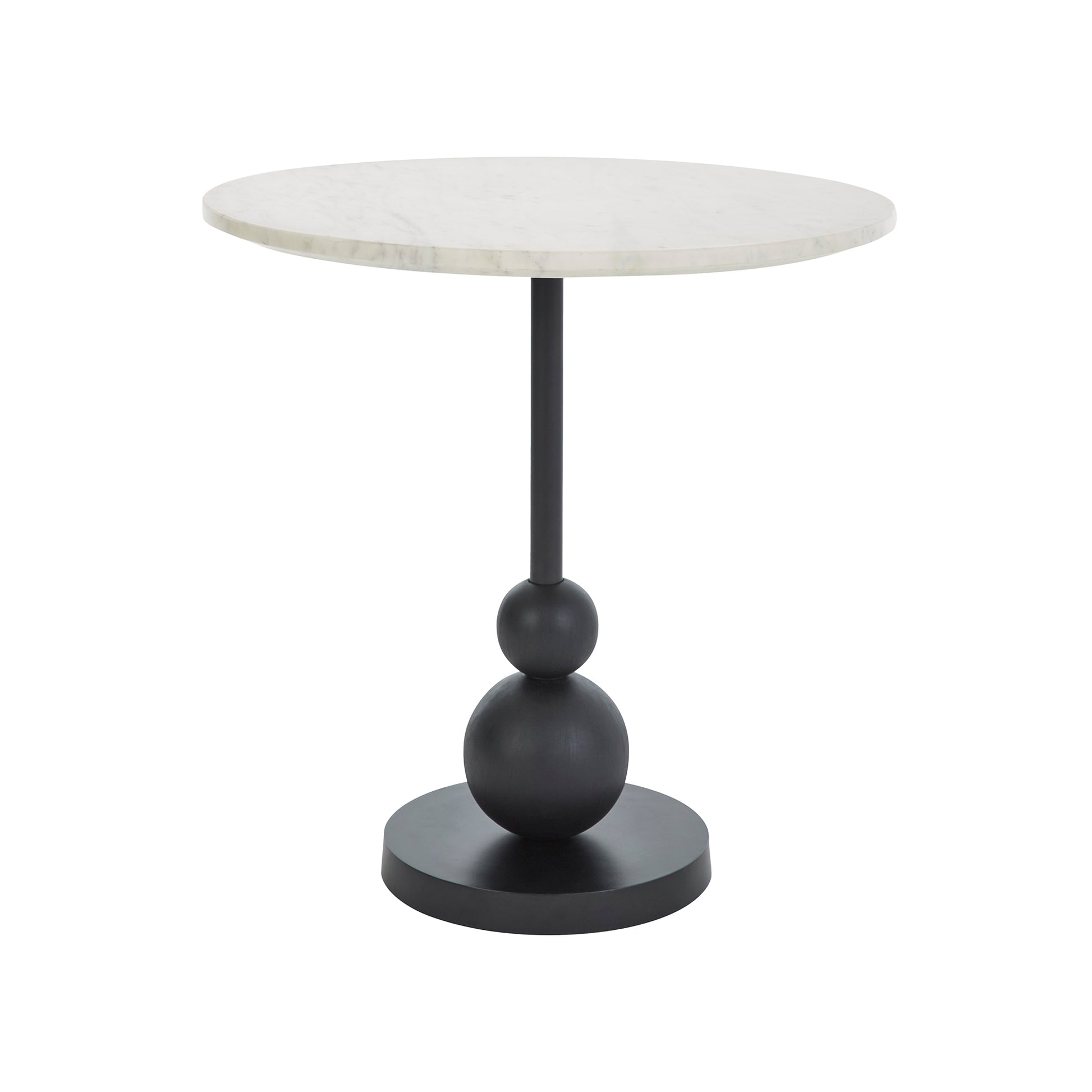 Corrine Indoor Aluminum Table, Matte Black-Table-DECOROLALA