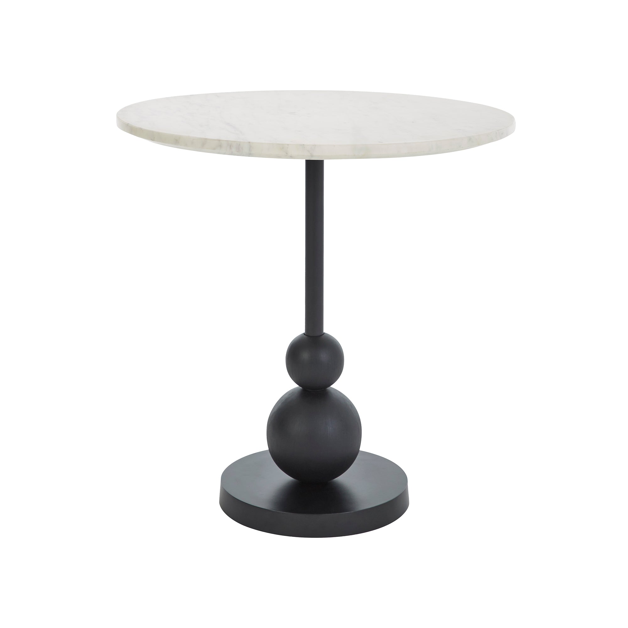 Corrine Indoor Aluminum Table, Matte Black-Table-DECOROLALA