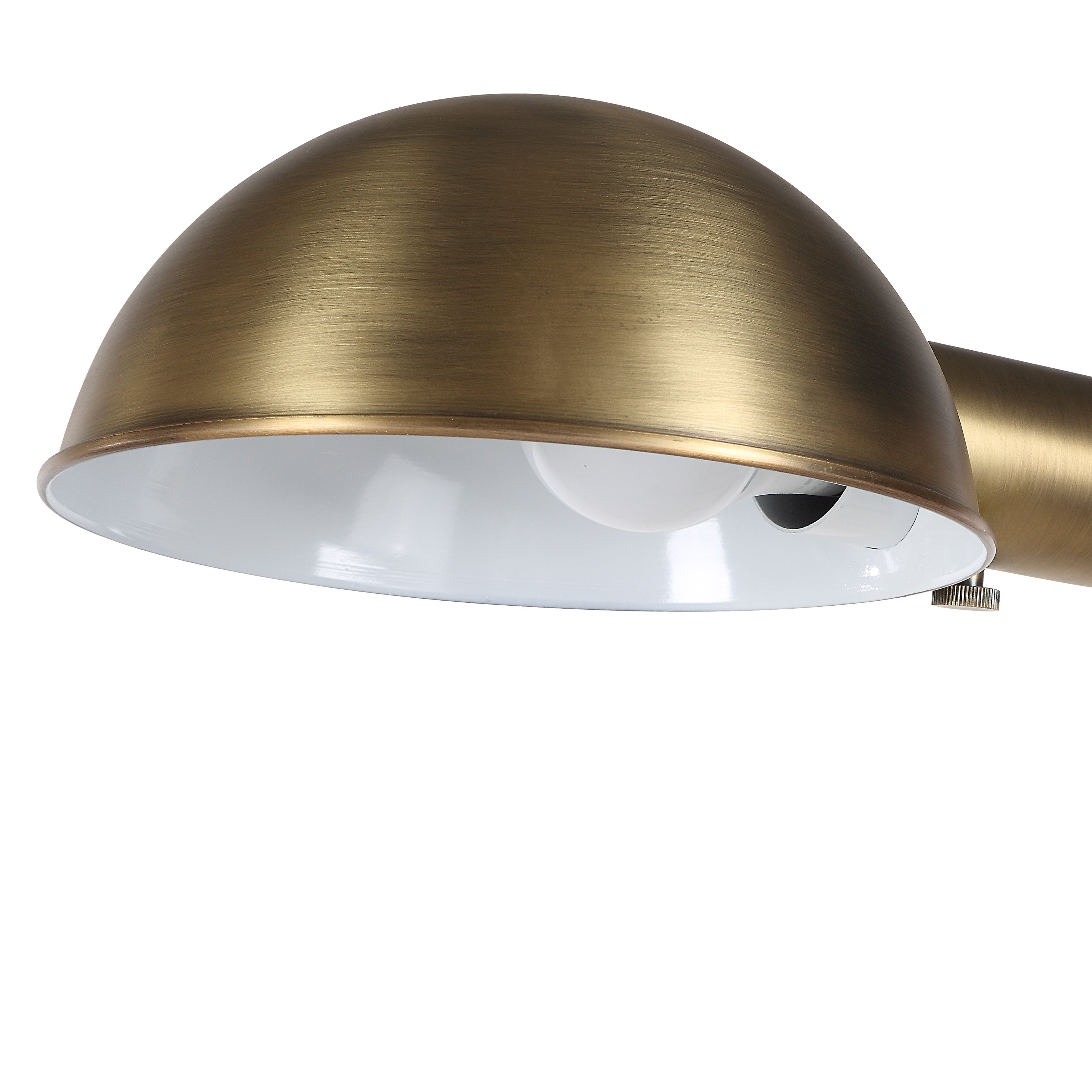 Cos 45-60" Adjustable Floor Lamp, Brushed Brass-Floor Lamp-DECOROLALA