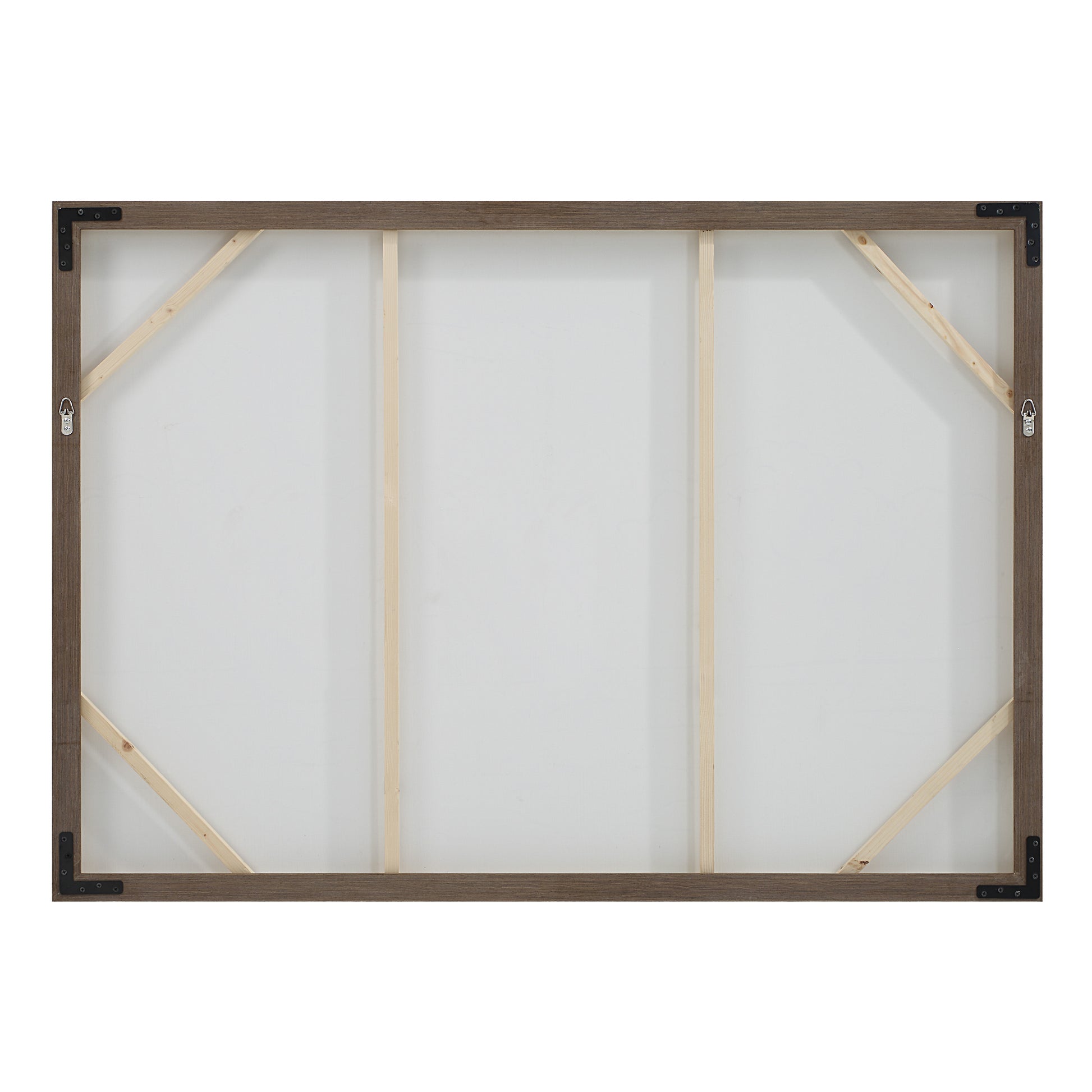 Country 60" Wide Canvas Art, White, Grey, Beige-Canvas Art-DECOROLALA