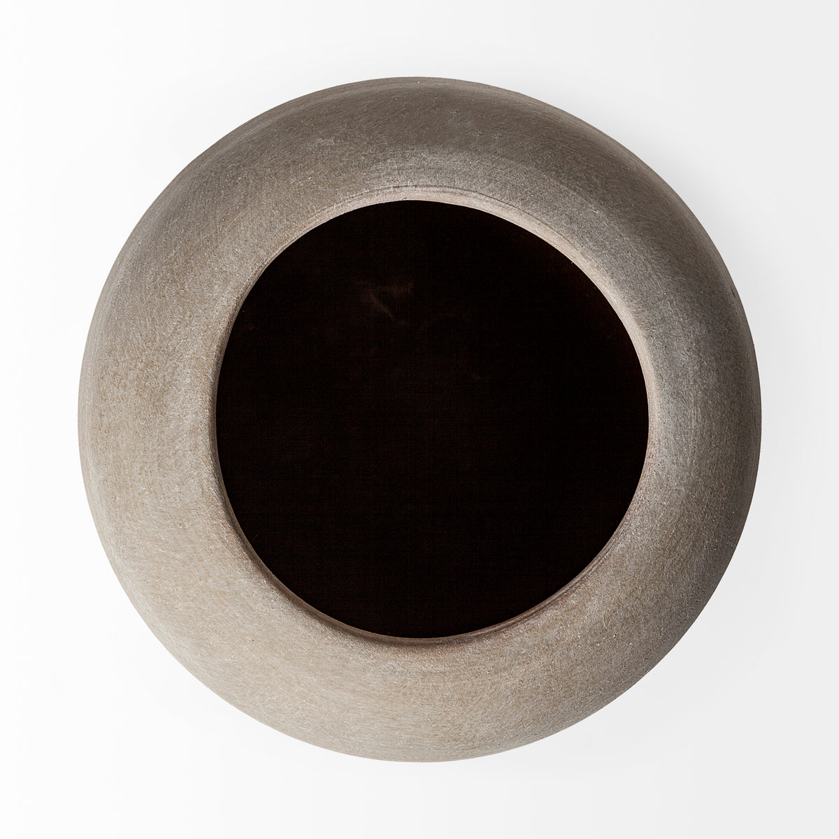 Cove Grey/Brown Ceramic Vase-Vase-DECOROLALA