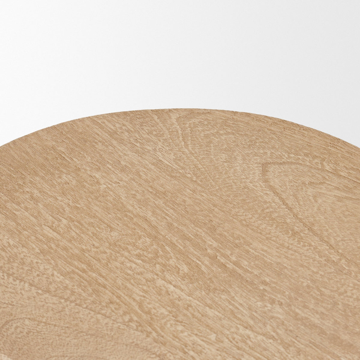 Cove Light Brown Sculptural Open Side Table-End and Side Tables-DECOROLALA