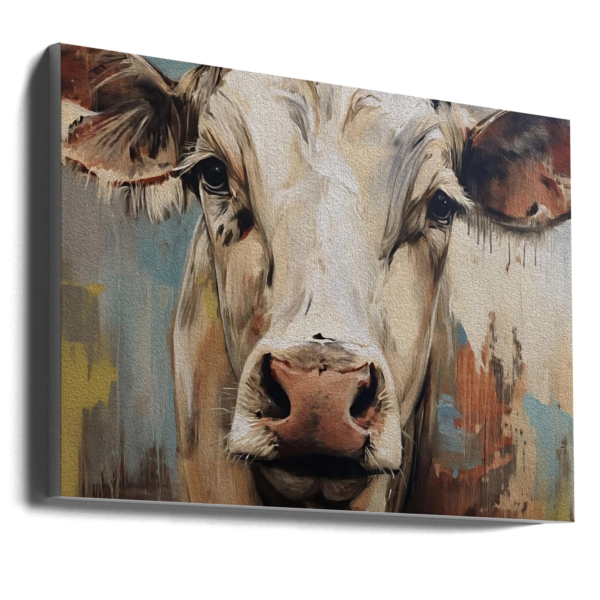 Cow No 1-canvas-DECOROLALA
