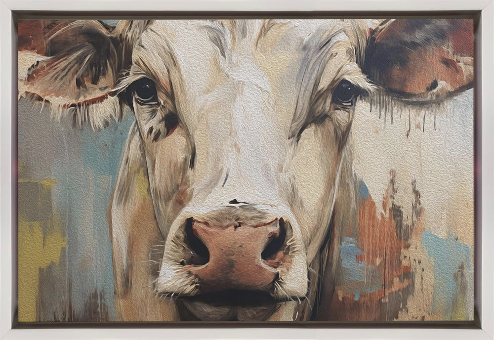 Cow No 1-canvas-DECOROLALA