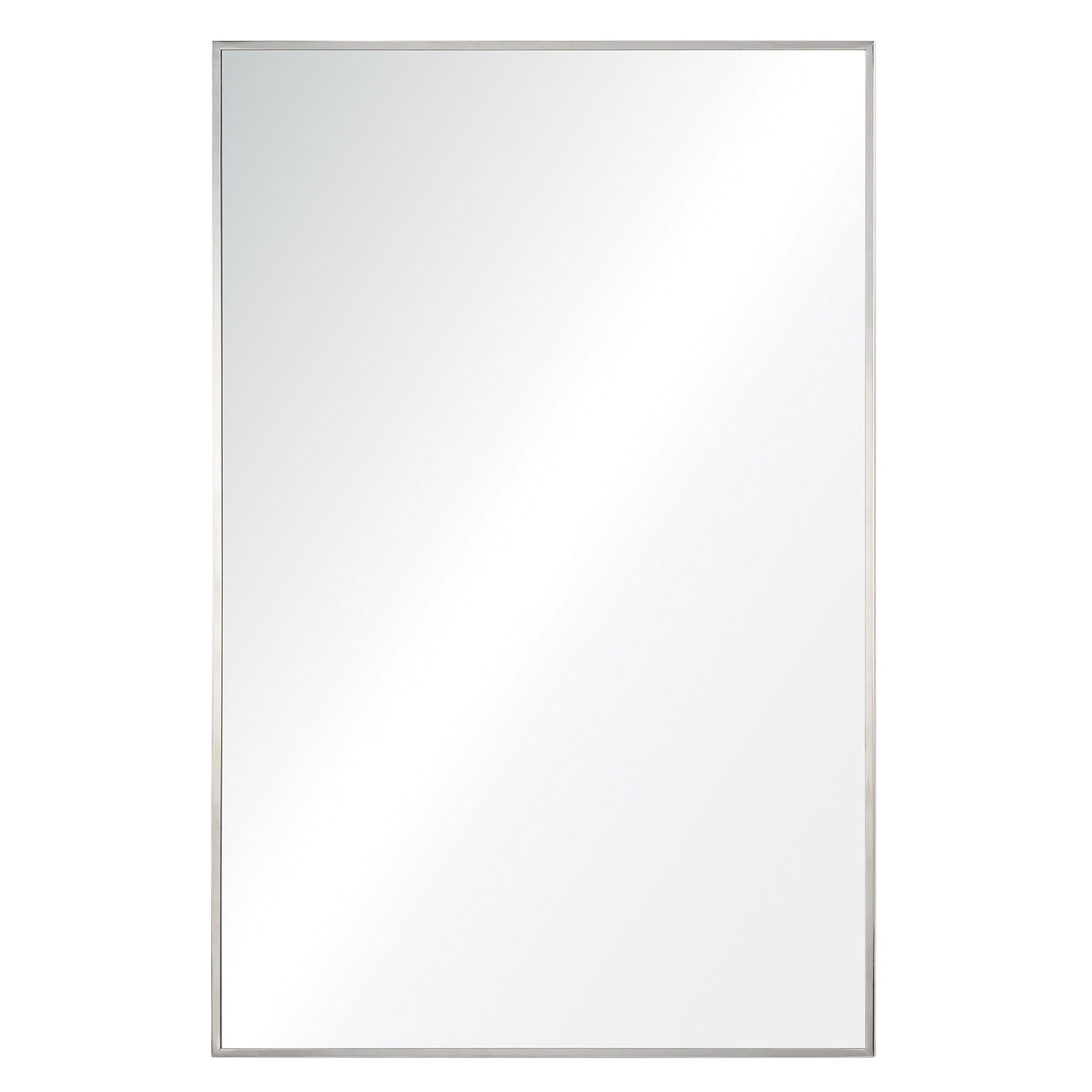 Crake 36" Tall Rectangle Wall Mirror, Grey-Mirror-DECOROLALA