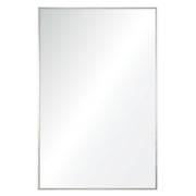 Crake 36" Tall Rectangle Wall Mirror, Grey-Mirrors-DECOROLALA