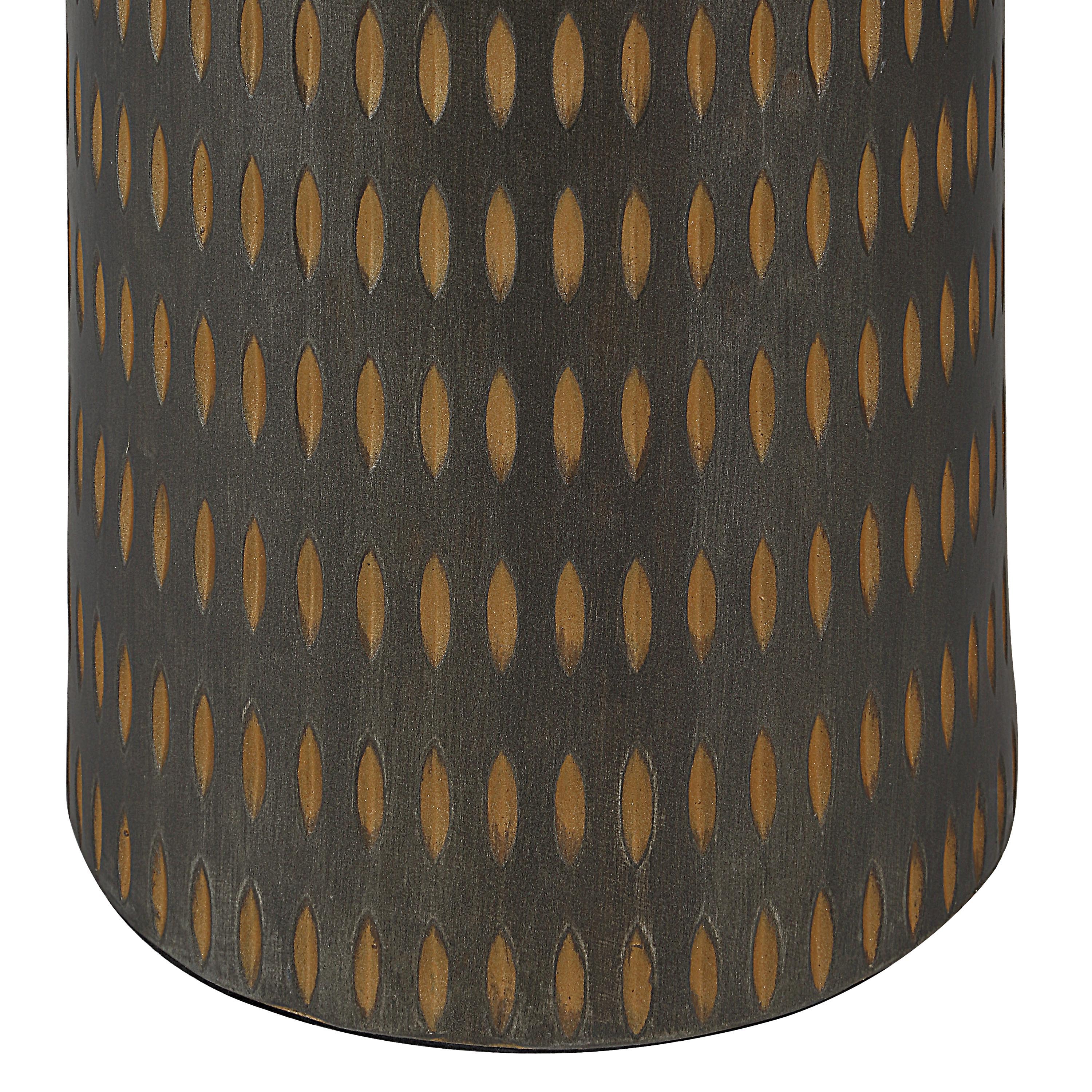 Crake 66.5" Floor Lamp with Dimmer, Brown-Floor Lamp-DECOROLALA