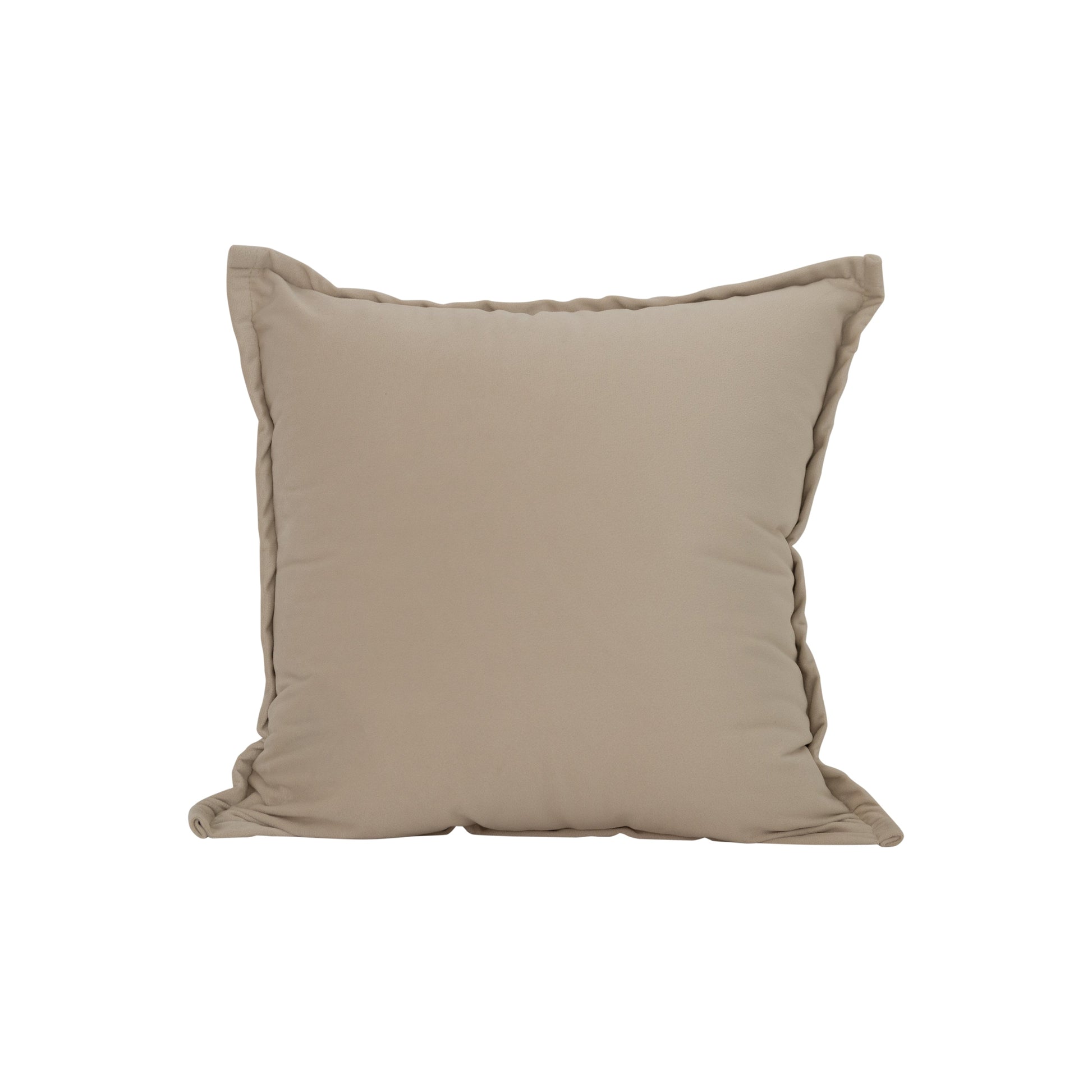 Cream Chenille Floral Jacquard Pillow-Decorative Cushions-DECOROLALA