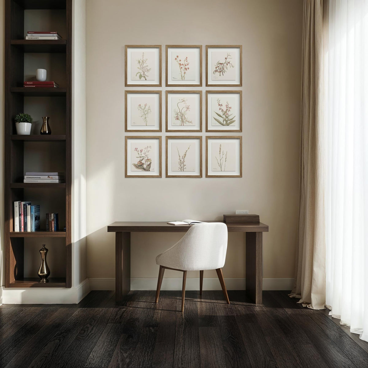 Crema 13.25" Wide Wall Decor, Printed Artwork-Wall Art Prints-DECOROLALA