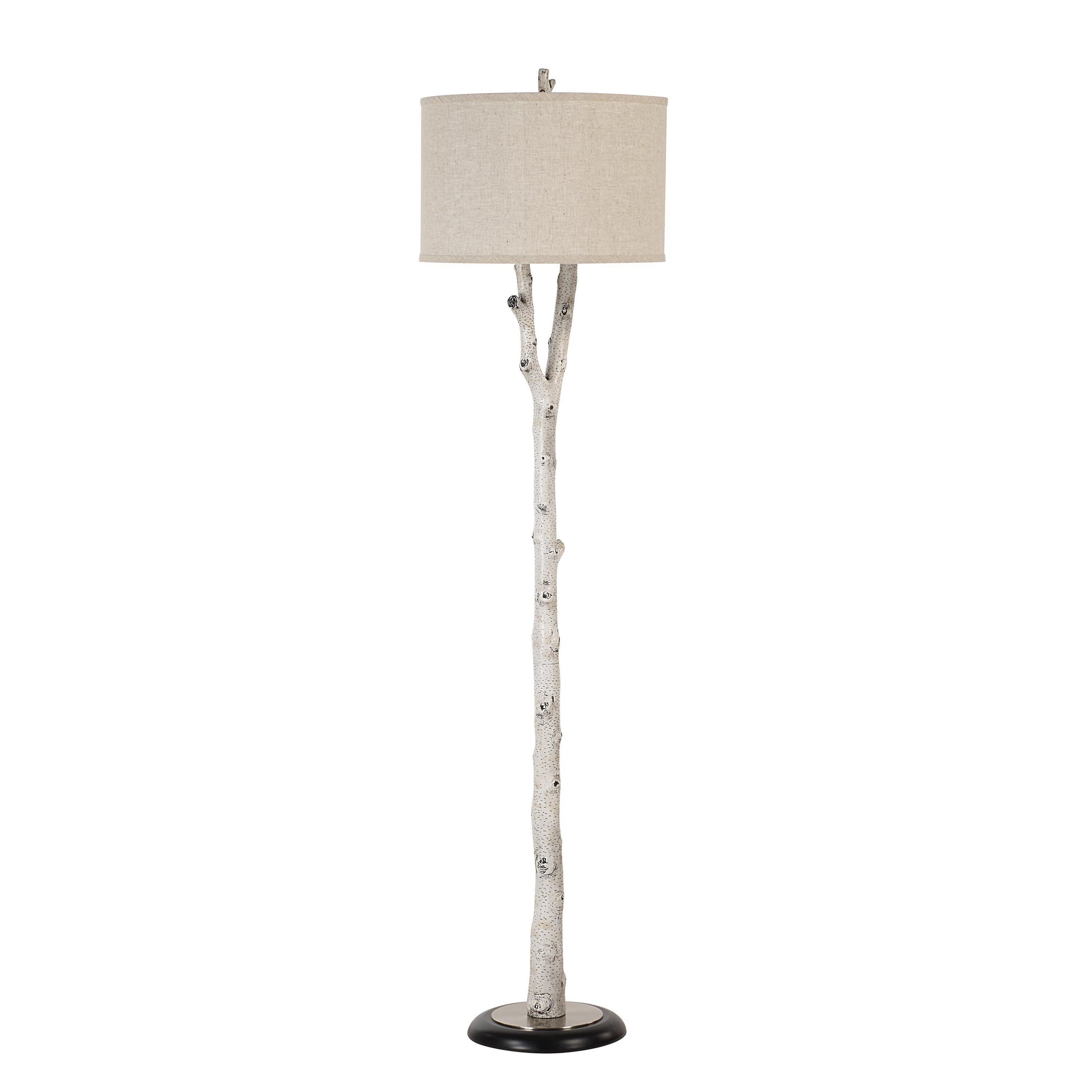 Criterion 67.5" Height Floor Lamp, Grey-Floor Lamp-DECOROLALA