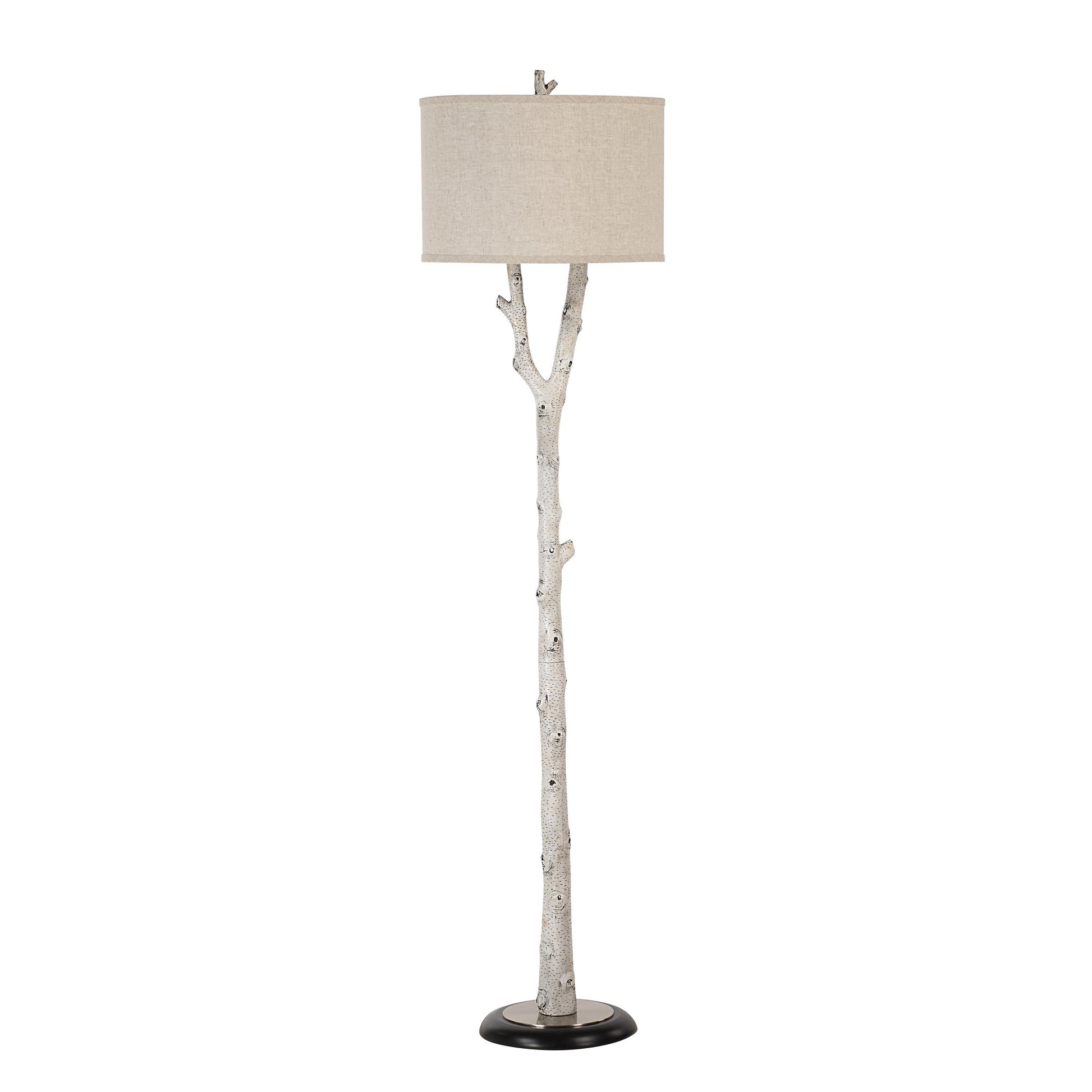 Criterion 67.5" Height Floor Lamp, Grey-Floor Lamp-DECOROLALA