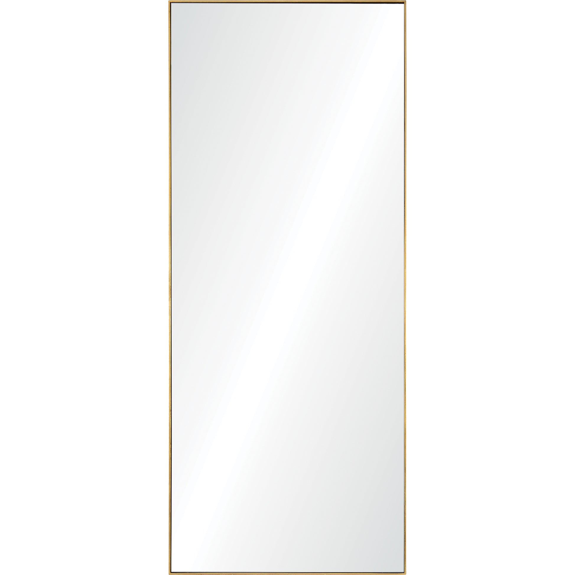 Crosland 72" Tall Rectangle Wall Mirror, Yellow-Mirror-DECOROLALA