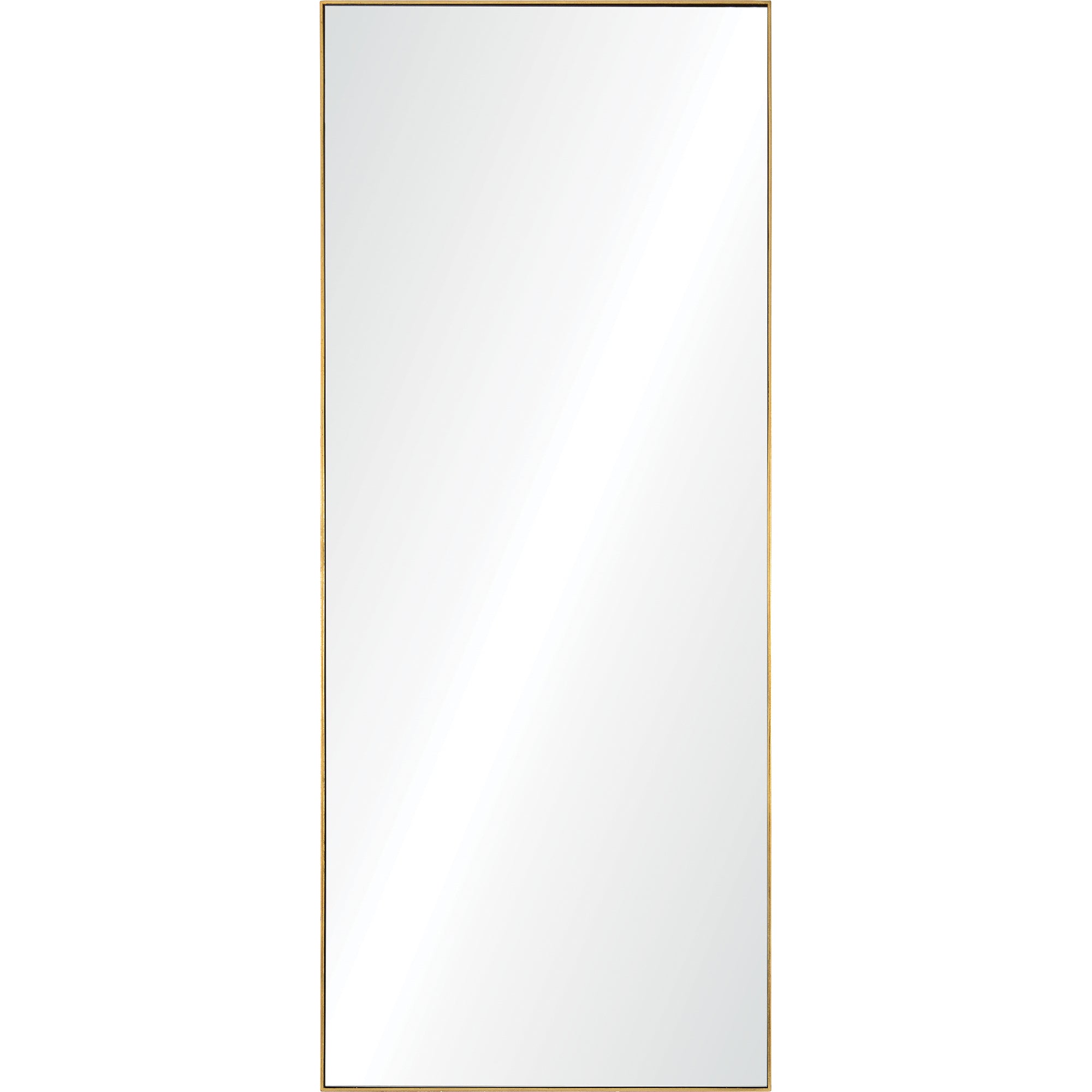Crosland 72" Tall Rectangle Wall Mirror, Yellow-Mirror-DECOROLALA