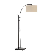 Crystal 66.5" Height Floor Lamp, Black-Floor Lamp-DECOROLALA