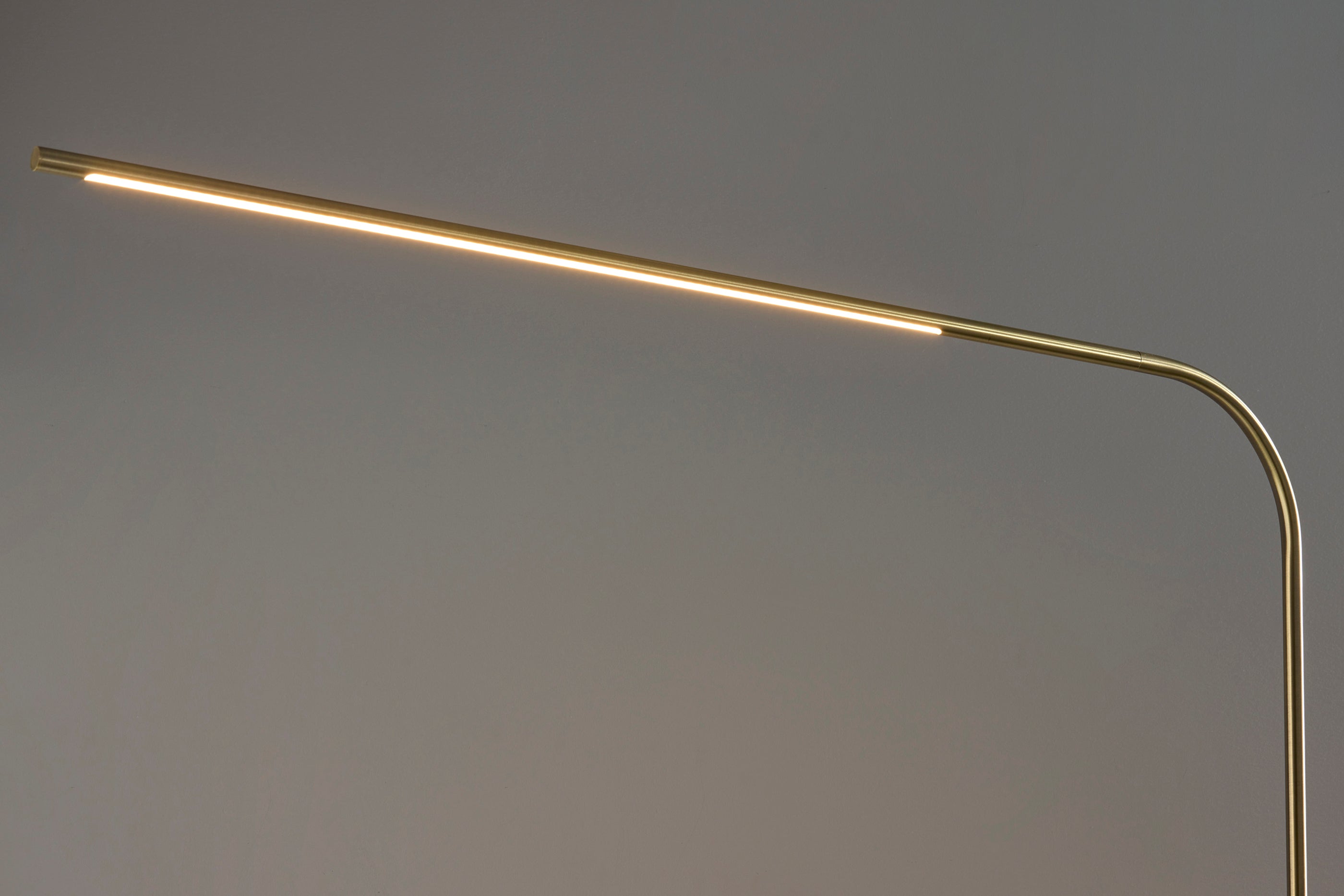 Cullen LED Arc Lamp - Black Marble 74"-Lighting-DECOROLALA