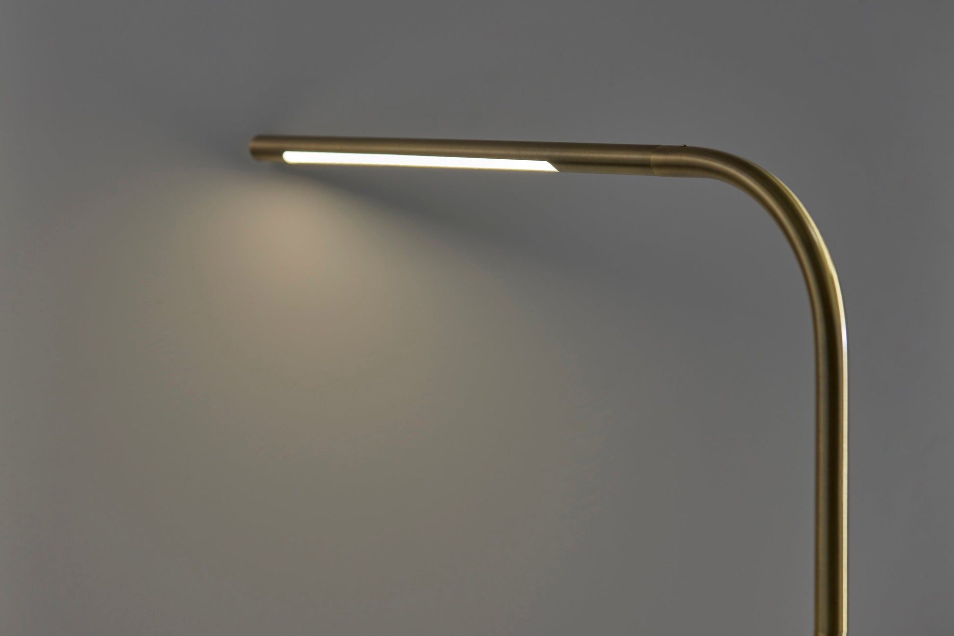 Cullen LED Desk Lamp - Black Marble 24" Dimmer-Lighting-DECOROLALA