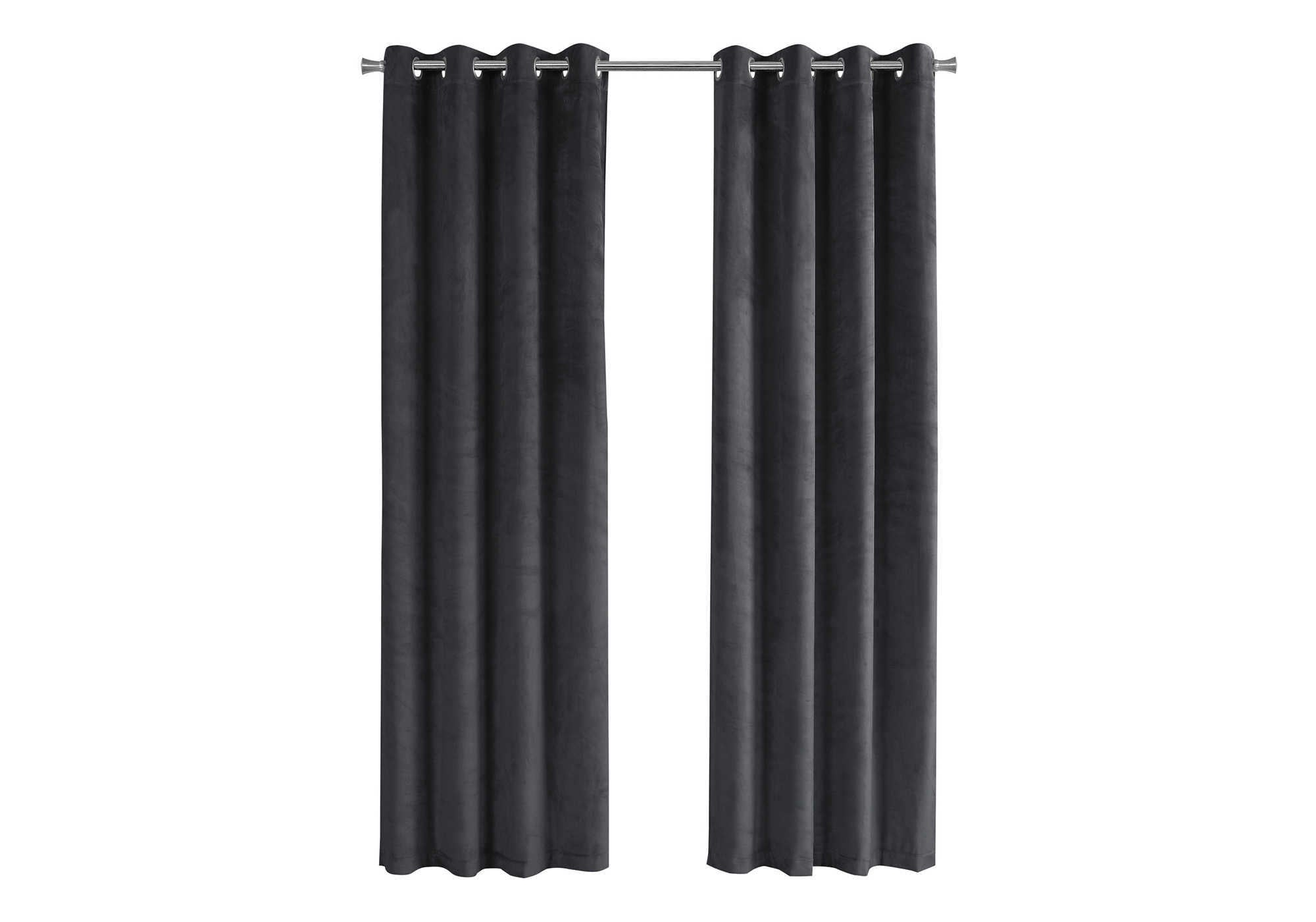 Curtain Panel - 2pcs / 52"W X 84"H Beige Room Darkening-Curtain-DECOROLALA