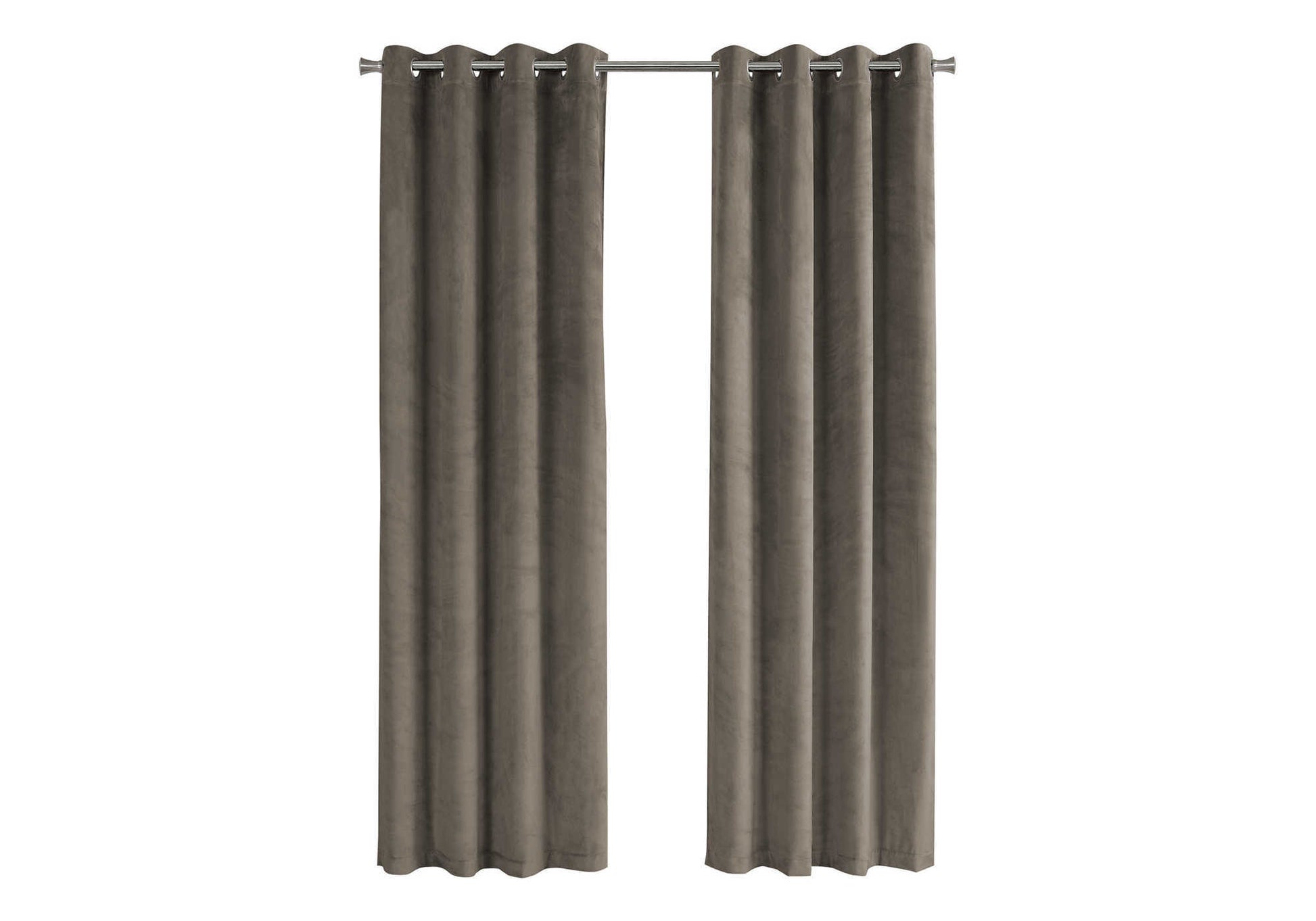 Curtain Panel - 2pcs / 52"W X 95"H Beige Room Darkening-Curtain-DECOROLALA