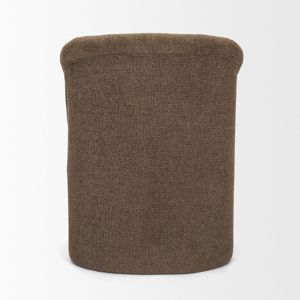Curtis Barrel Back Dining Arm Chair | Fabric w/ Tapered Wood-Dining Chairs-DECOROLALA