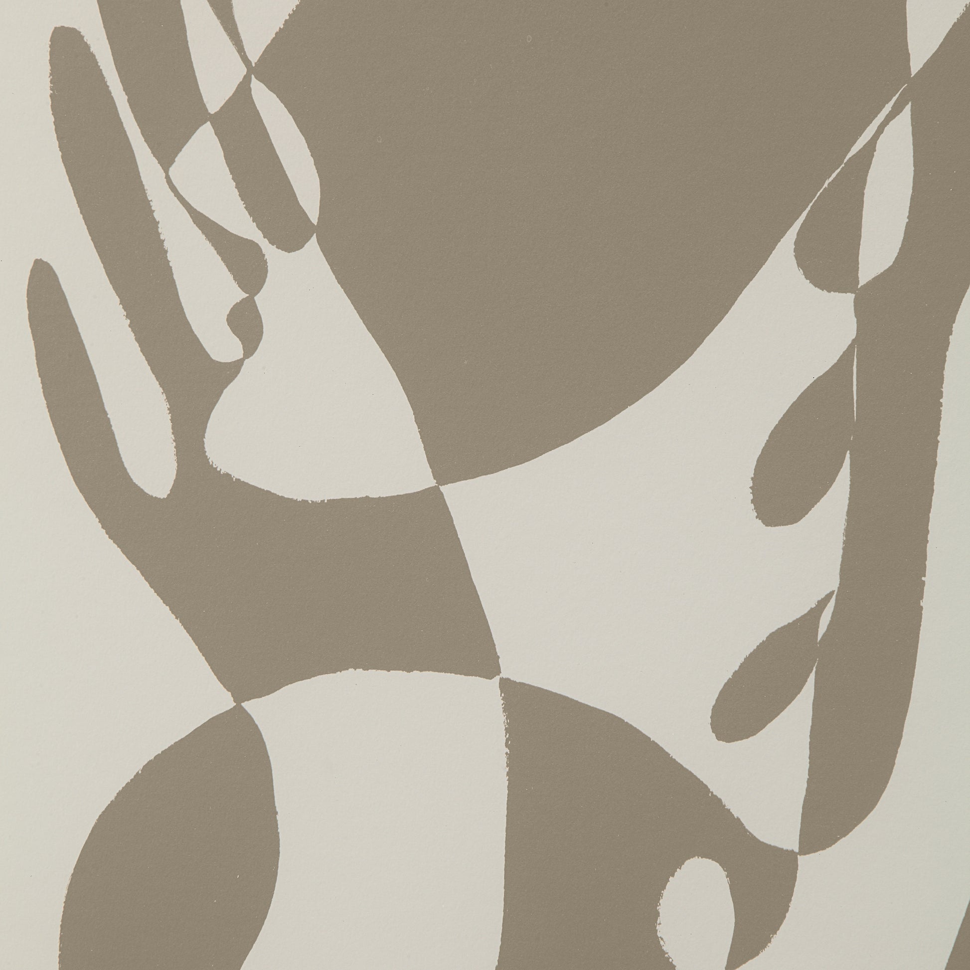 Cybel 24.1" Wide Wall Art with Wood Frame, Walnut-Canvas Art-DECOROLALA