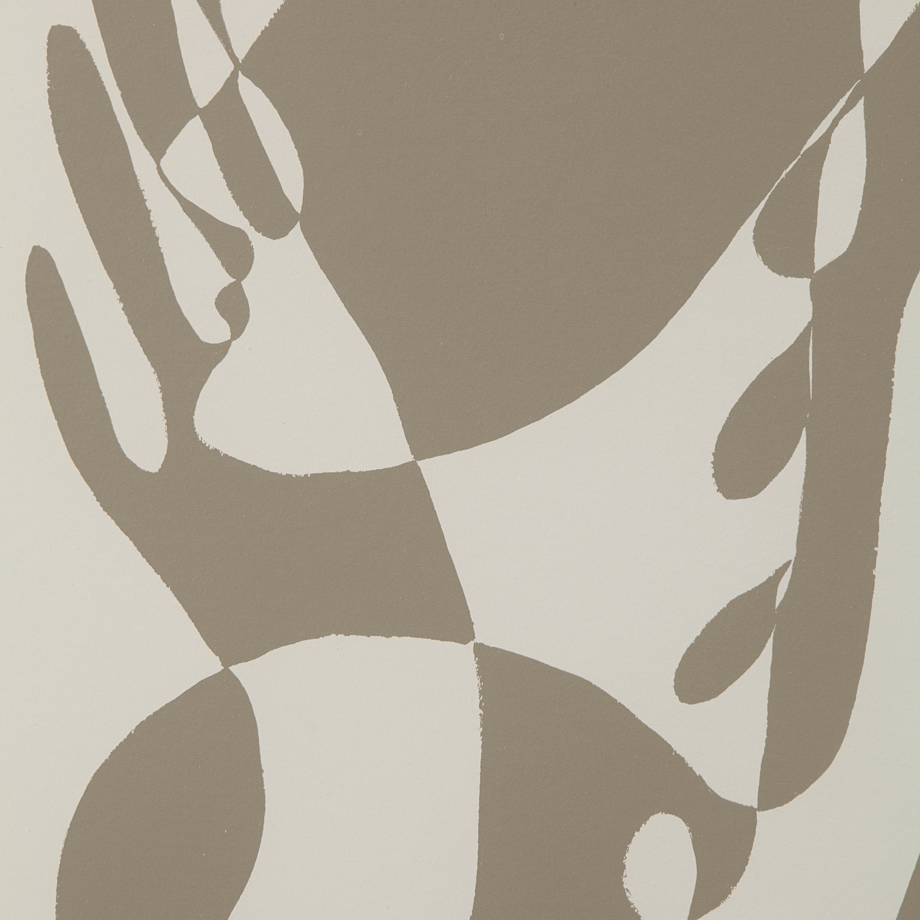 Cybel 24.1" Wide Wall Art with Wood Frame, Walnut-Canvas Art-DECOROLALA