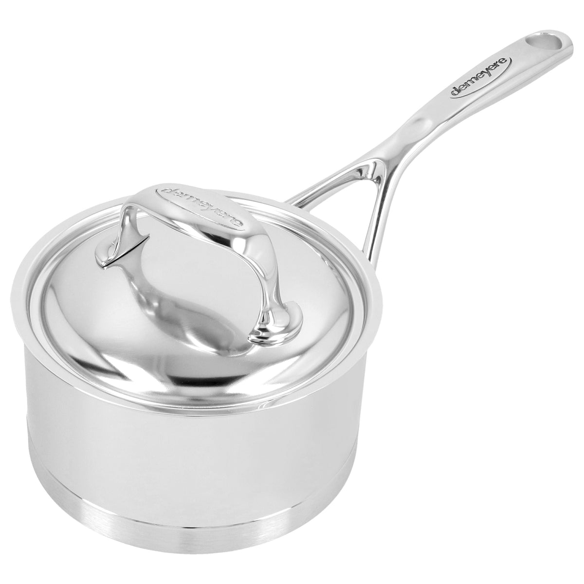 DEMEYERE Atlantis 7 1L Stainless Steel Sauce Pan Lid-Saucepans-DECOROLALA