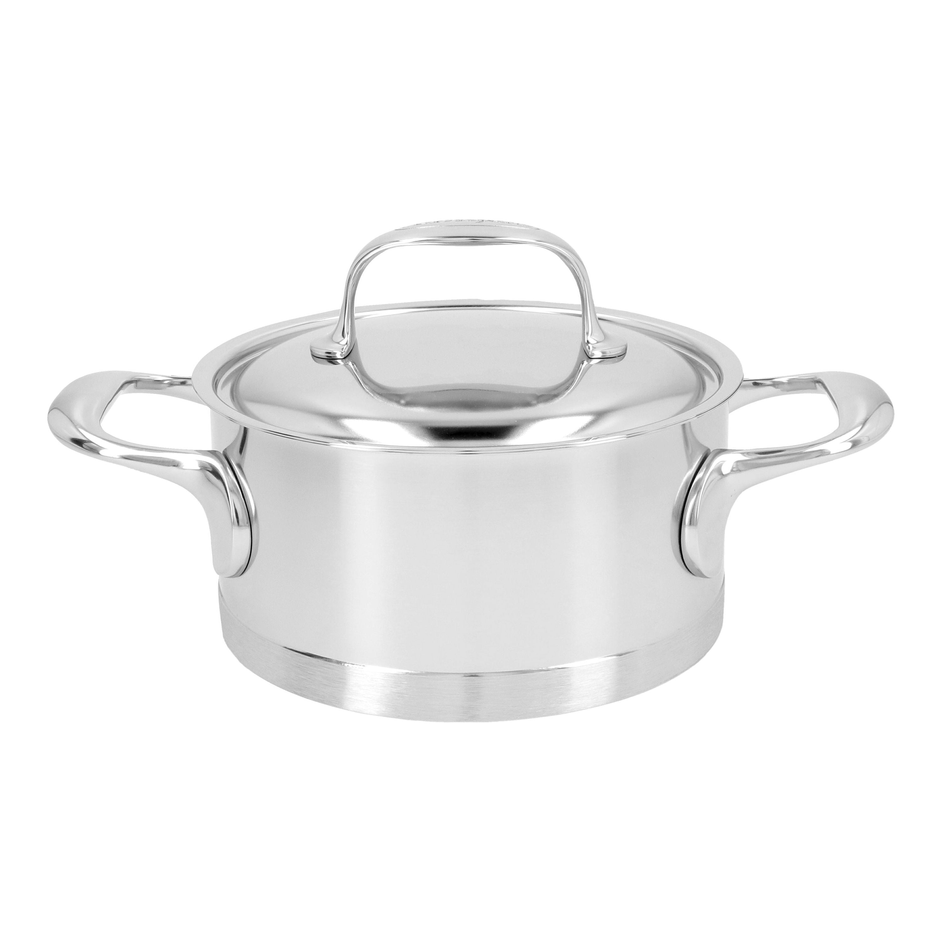DEMEYERE Atlantis 7 1.5 L 18/10 Stainless Steel Stew Pot With Lid-Cookware-DECOROLALA