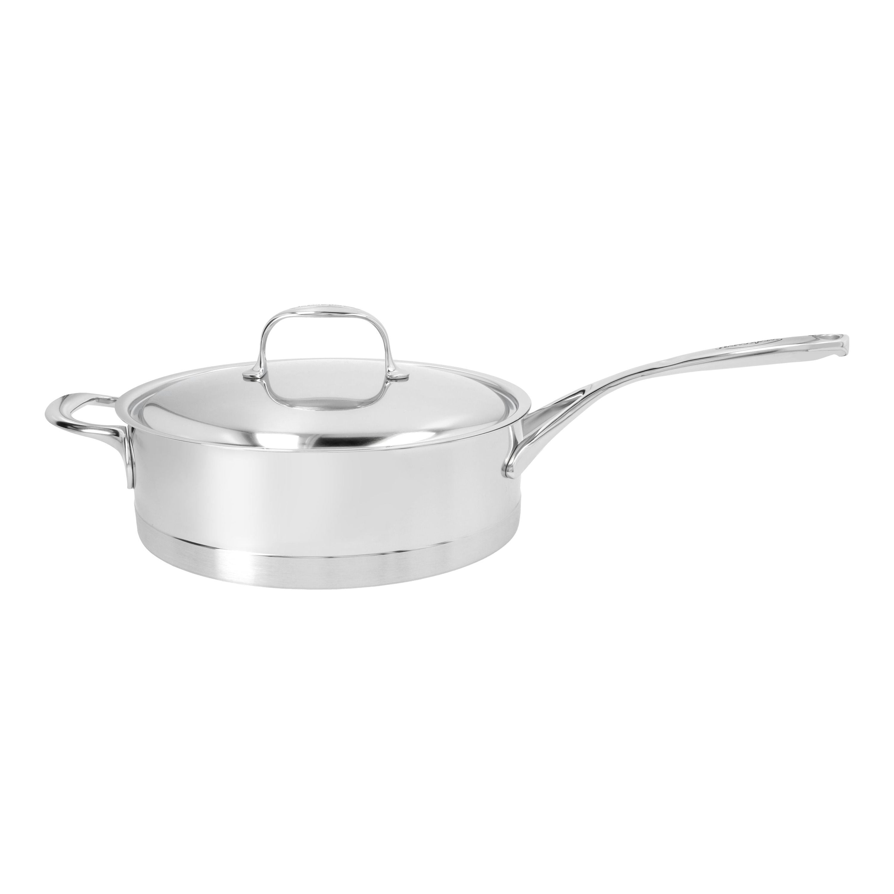 DEMEYERE Atlantis 7 28 cm 18/10 Stainless Steel Saute Pan With Lid-Saucepan-DECOROLALA