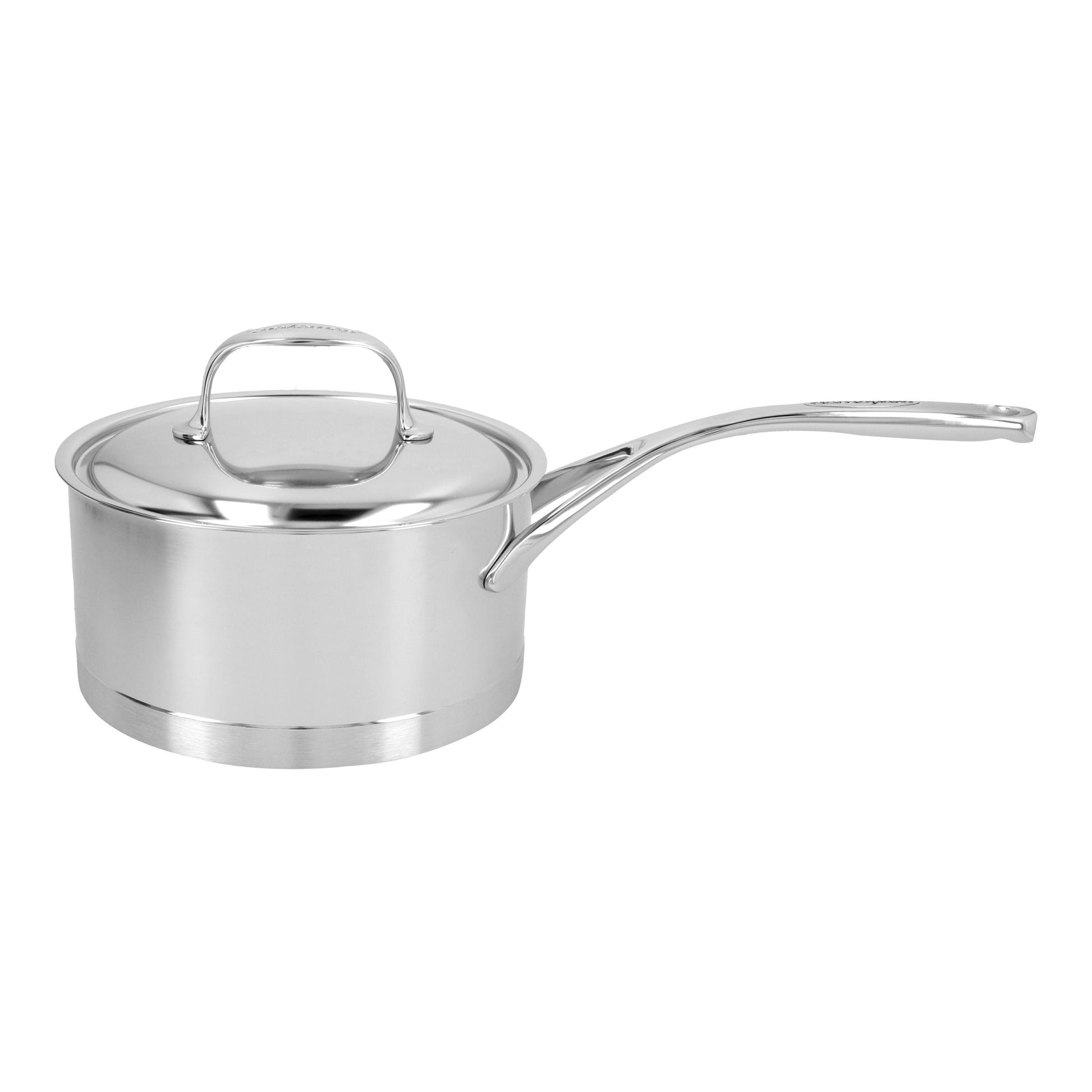 DEMEYERE Atlantis 7 2.2 L 18/10 Stainless Steel Round Sauce Pan With Lid, Silver-Saucepan-DECOROLALA