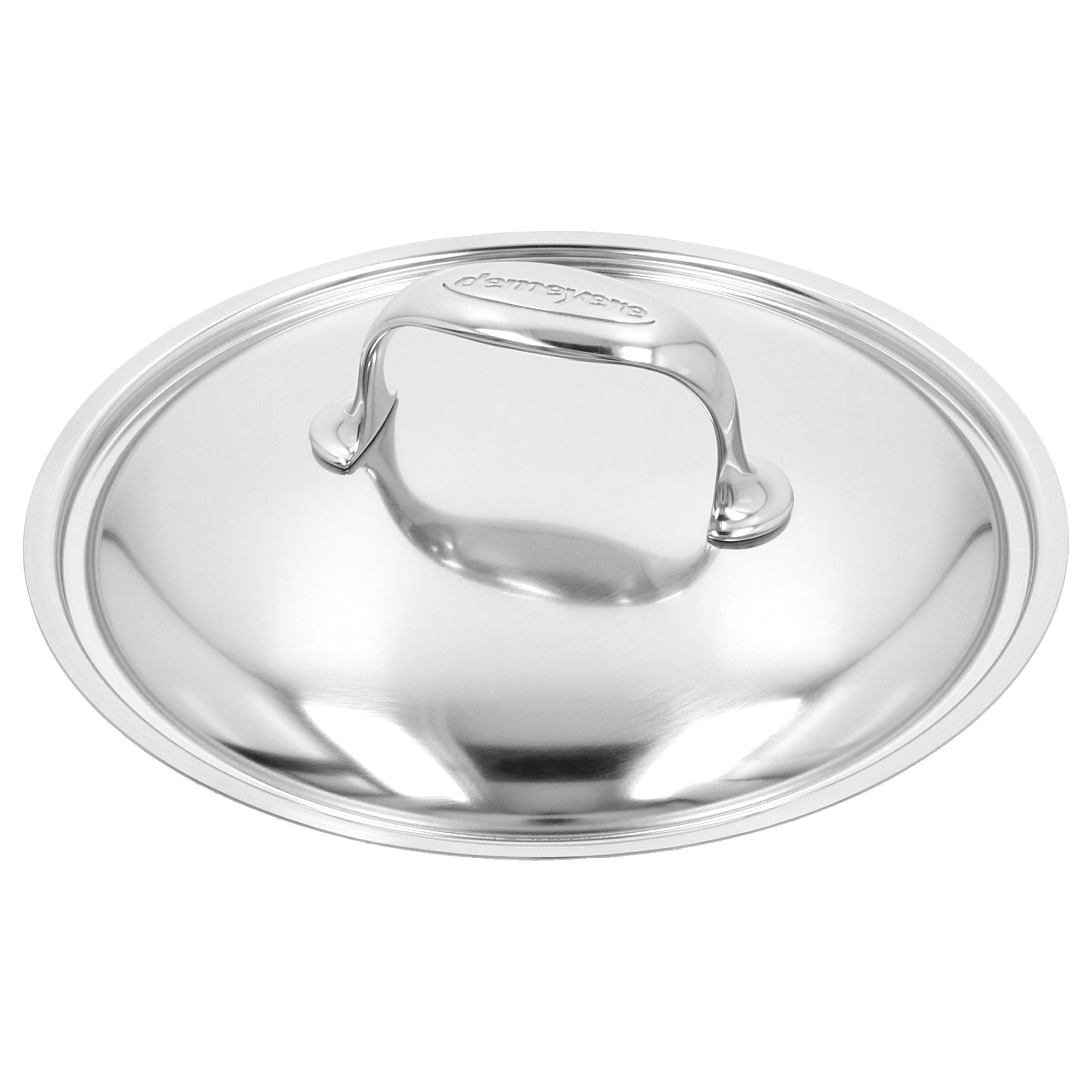 DEMEYERE Atlantis 7 3 L 18/10 Stainless Steel Round Sauce Pan With Lid, Silver-Saucepan-DECOROLALA