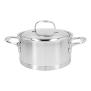 DEMEYERE Atlantis 7 3 L 18/10 Stainless Steel Stew Pot With Lid-Cookware-DECOROLALA