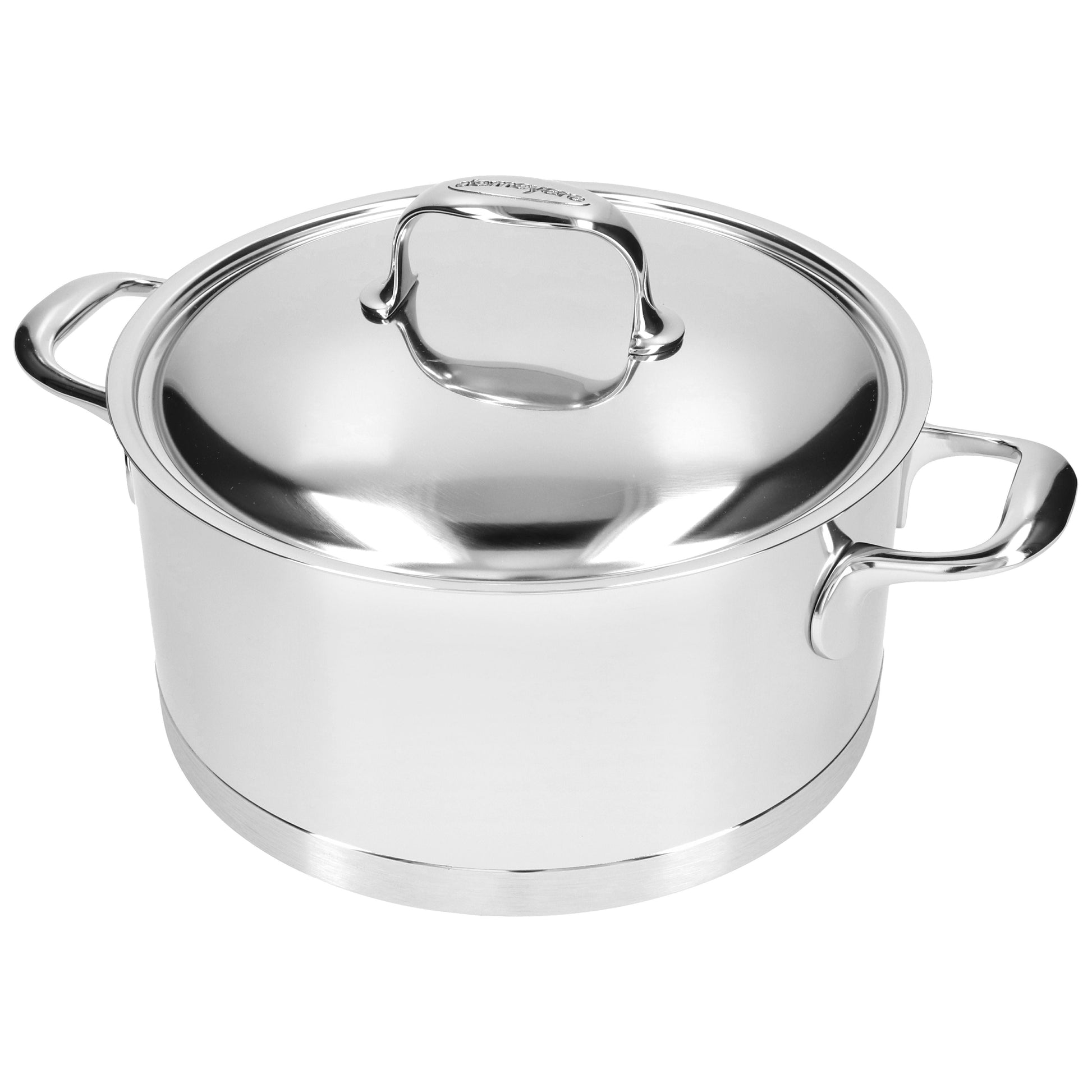 DEMEYERE Atlantis 7 5.2 L 18/10 Stainless Steel Stew Pot With Lid-Cookware-DECOROLALA