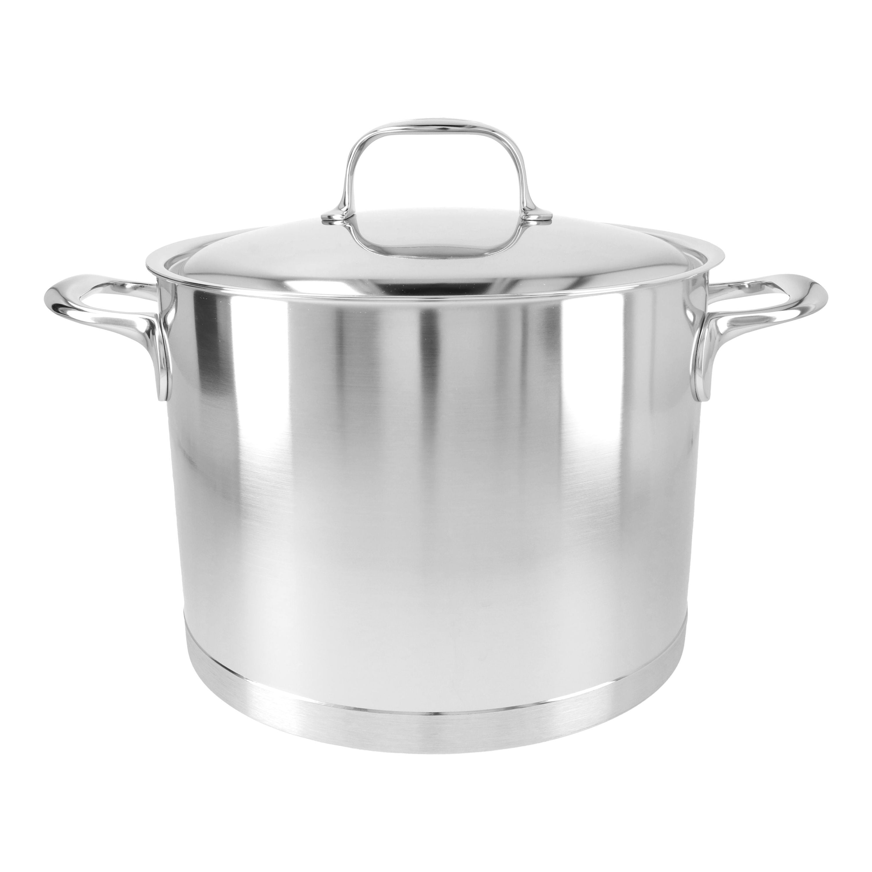 DEMEYERE Atlantis 7 8L Stock Pot With Lid - Stainless Steel-Stock Pot-DECOROLALA