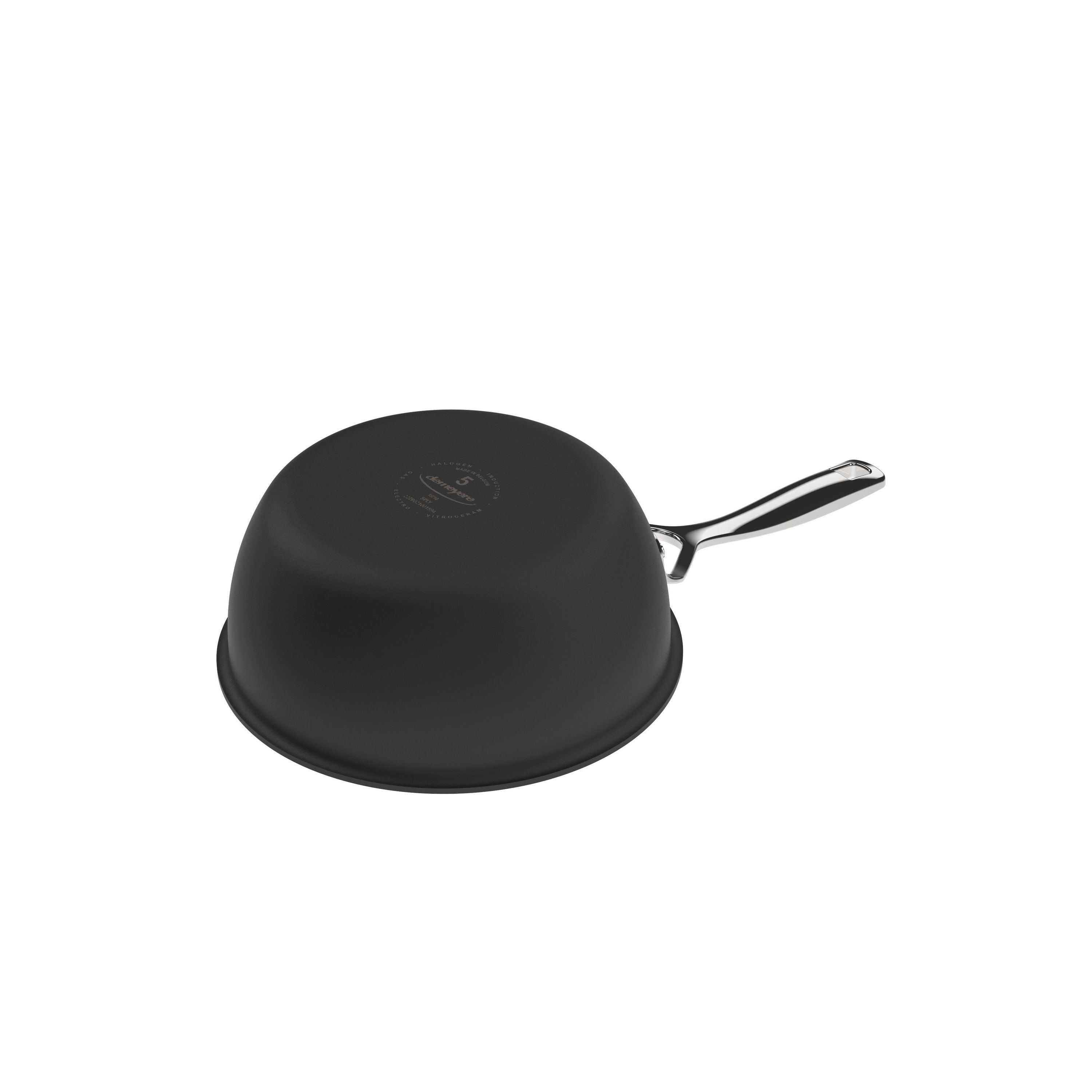 DEMEYERE Black 5 2-Quart Sauteuse - Black-Saucepan-DECOROLALA