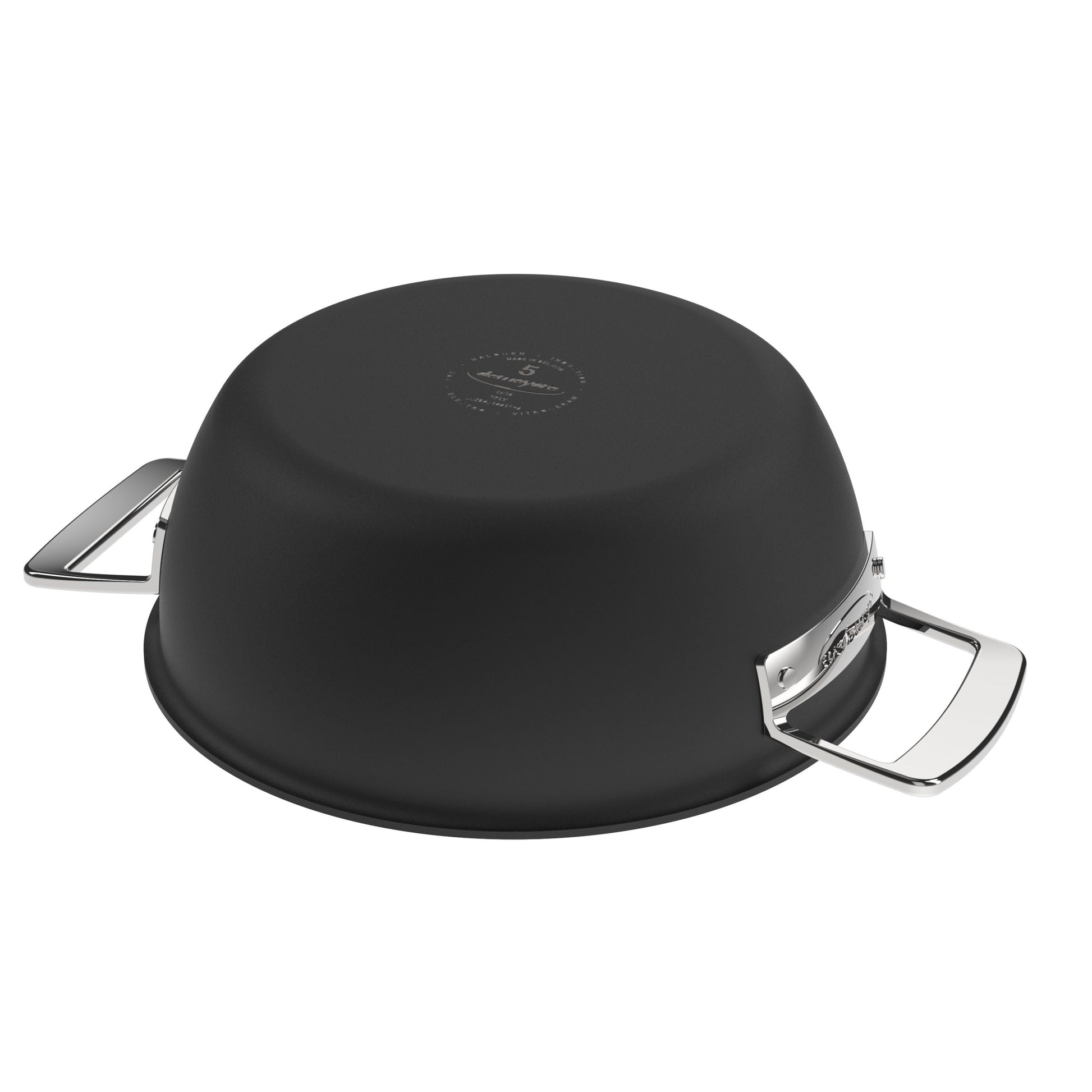 DEMEYERE Black 5 Dutch Oven 3.5 Qt Stainless Steel-Saucepan-DECOROLALA