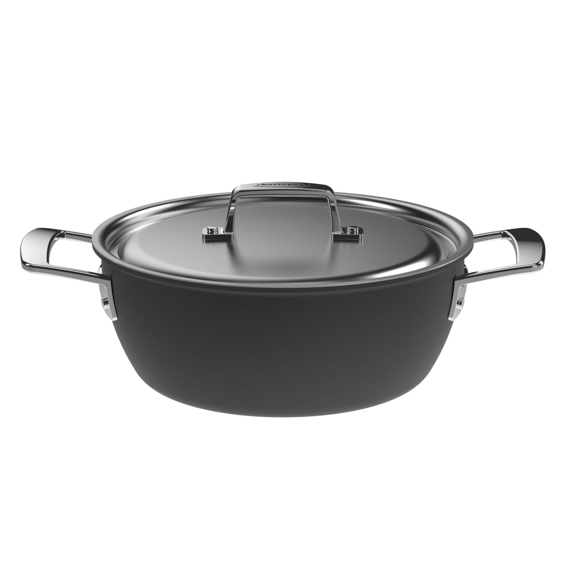 DEMEYERE Black 5 Dutch Oven 3.5 Qt Stainless Steel-Saucepans-DECOROLALA