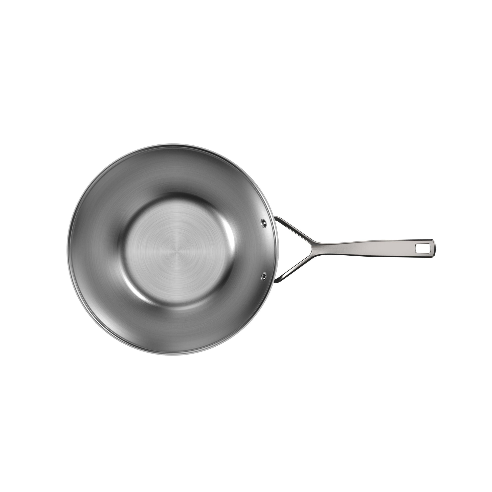 DEMEYERE Black 5 Wok 30cm 18/10 Stainless Steel-Wok-DECOROLALA