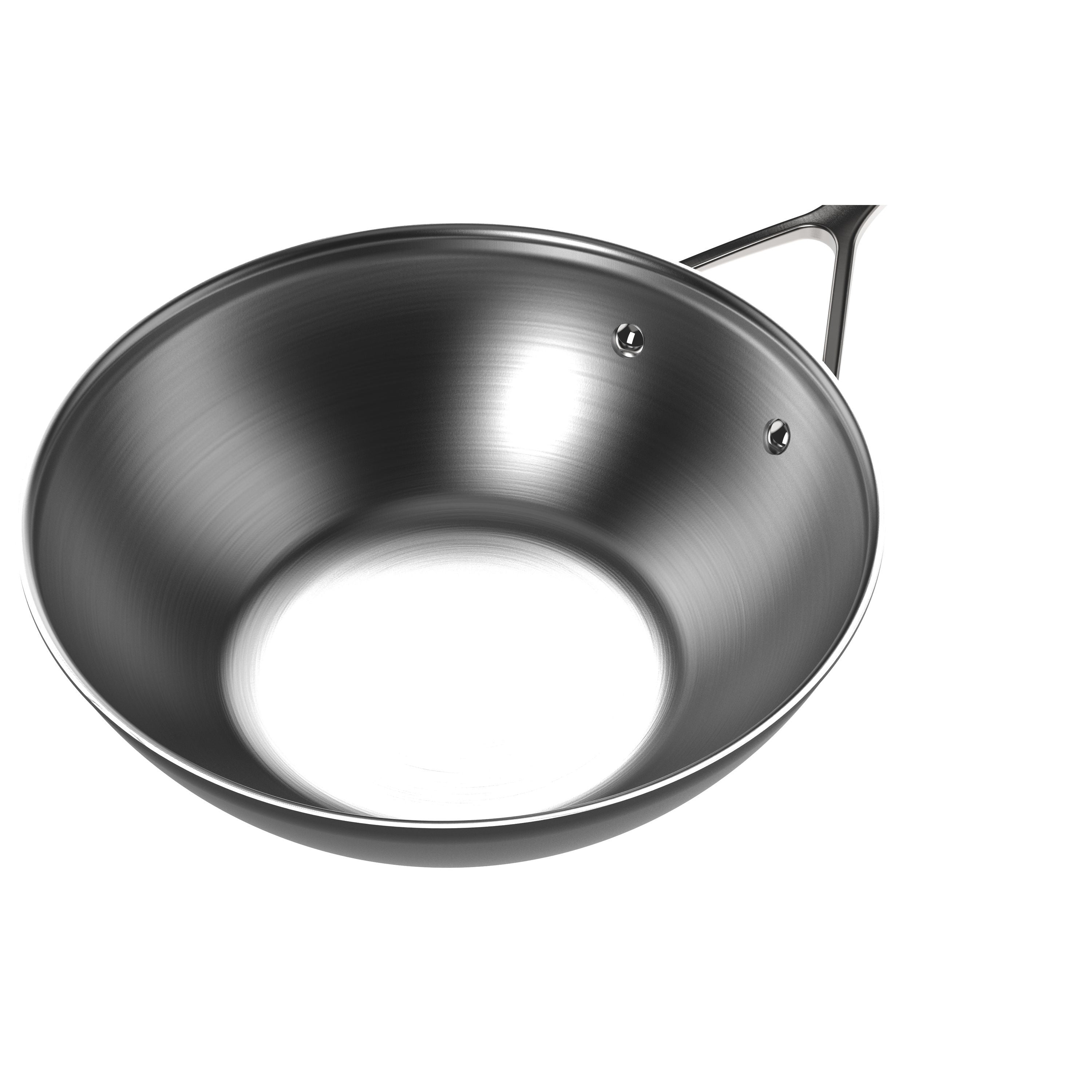 DEMEYERE Black 5 Wok 30cm 18/10 Stainless Steel-Wok-DECOROLALA