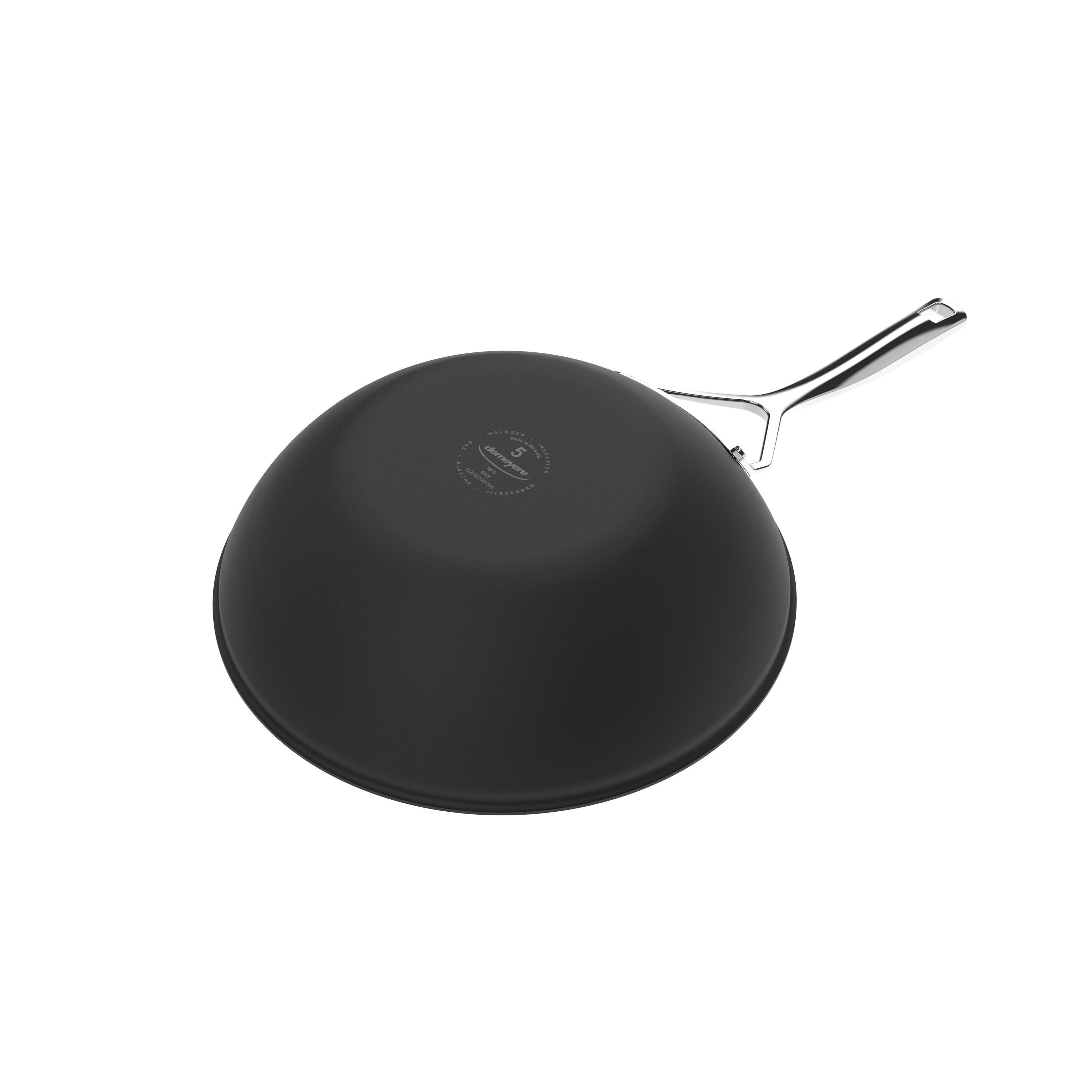 DEMEYERE Black 5 Wok 30cm 18/10 Stainless Steel-Wok-DECOROLALA