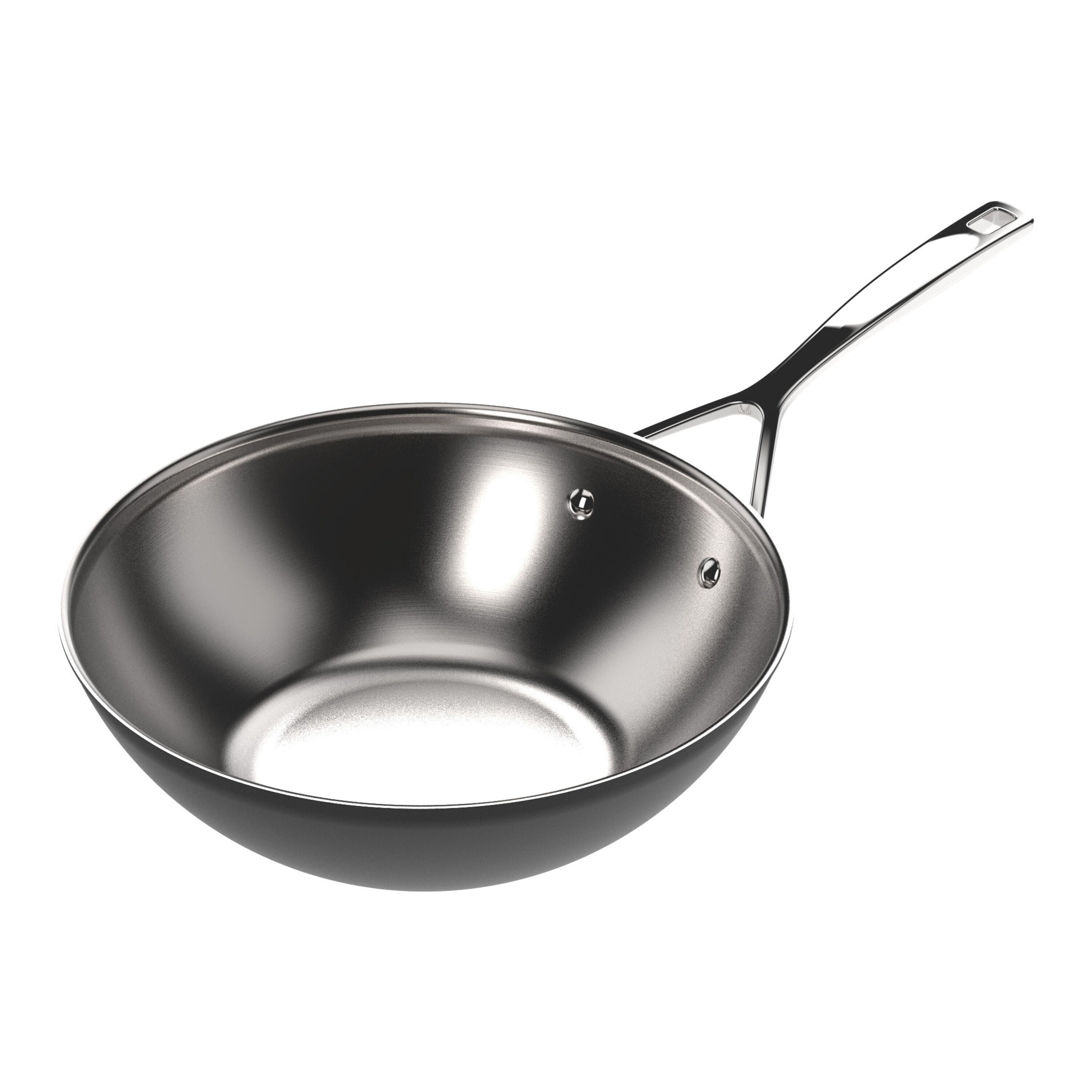 DEMEYERE Black 5 Wok 30cm 18/10 Stainless Steel-Wok-DECOROLALA