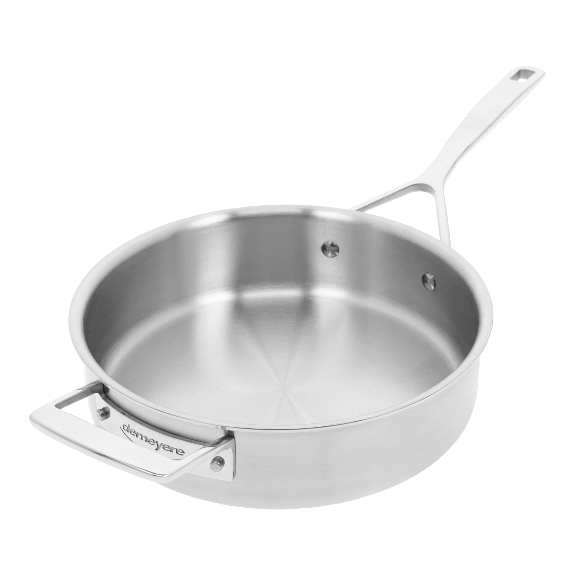DEMEYERE Essential 5 24cm Saute Pan - Stainless Steel-Cookware-DECOROLALA