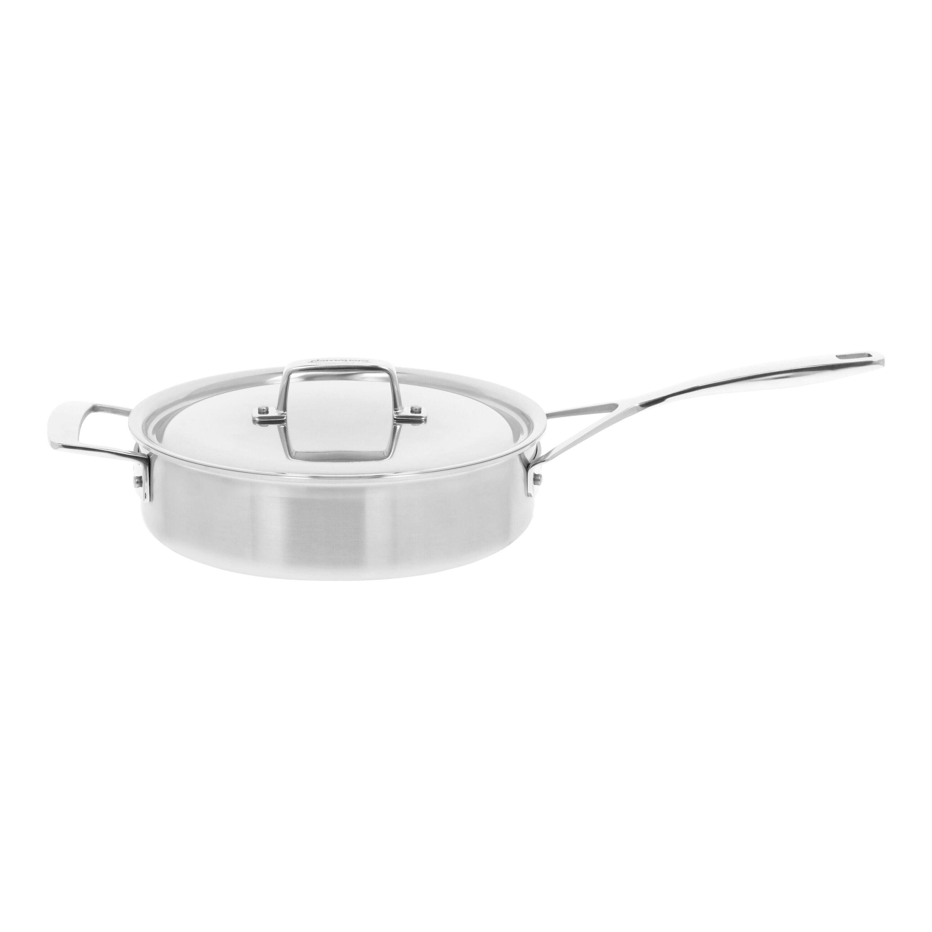 DEMEYERE Essential 5 24cm Saute Pan - Stainless Steel-Cookware-DECOROLALA